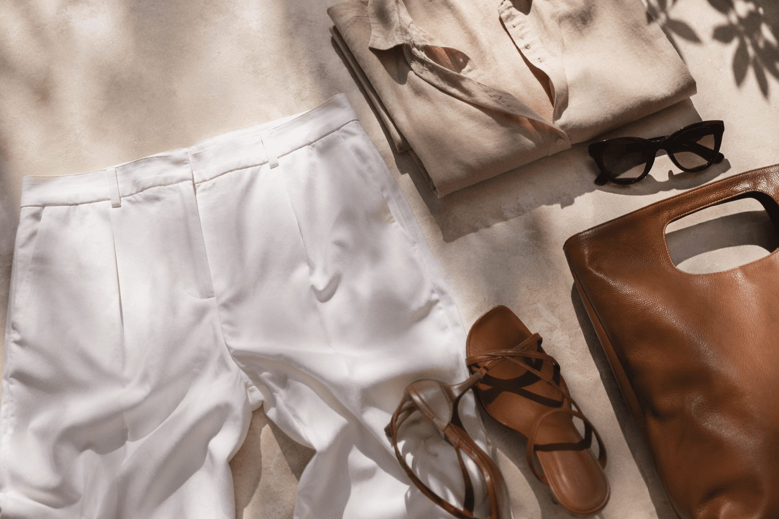 White trousers replace capris as summer wardrobes go softer