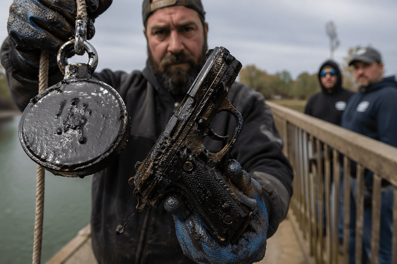 Route 66 magnet fishing trip takes an unexpected turn
