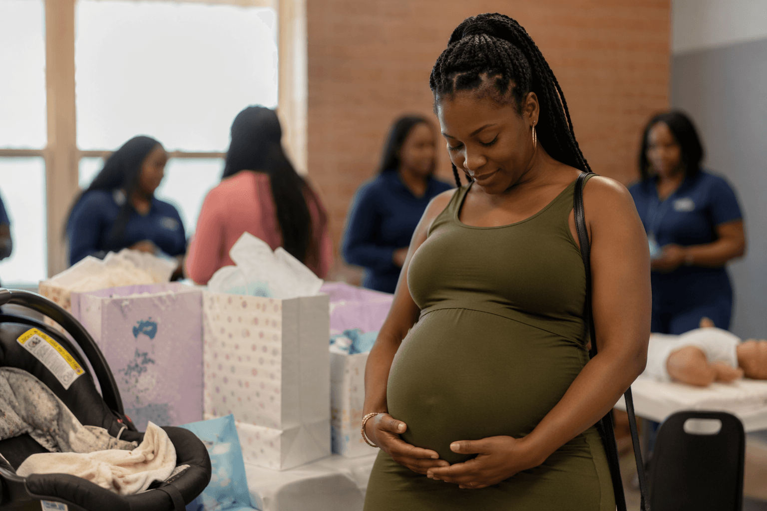 Franciscan Health turns baby shower into prenatal safety event