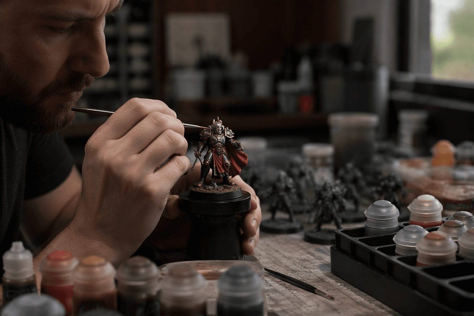 Varnish guide explains gloss, satin and matte finishes for miniatures