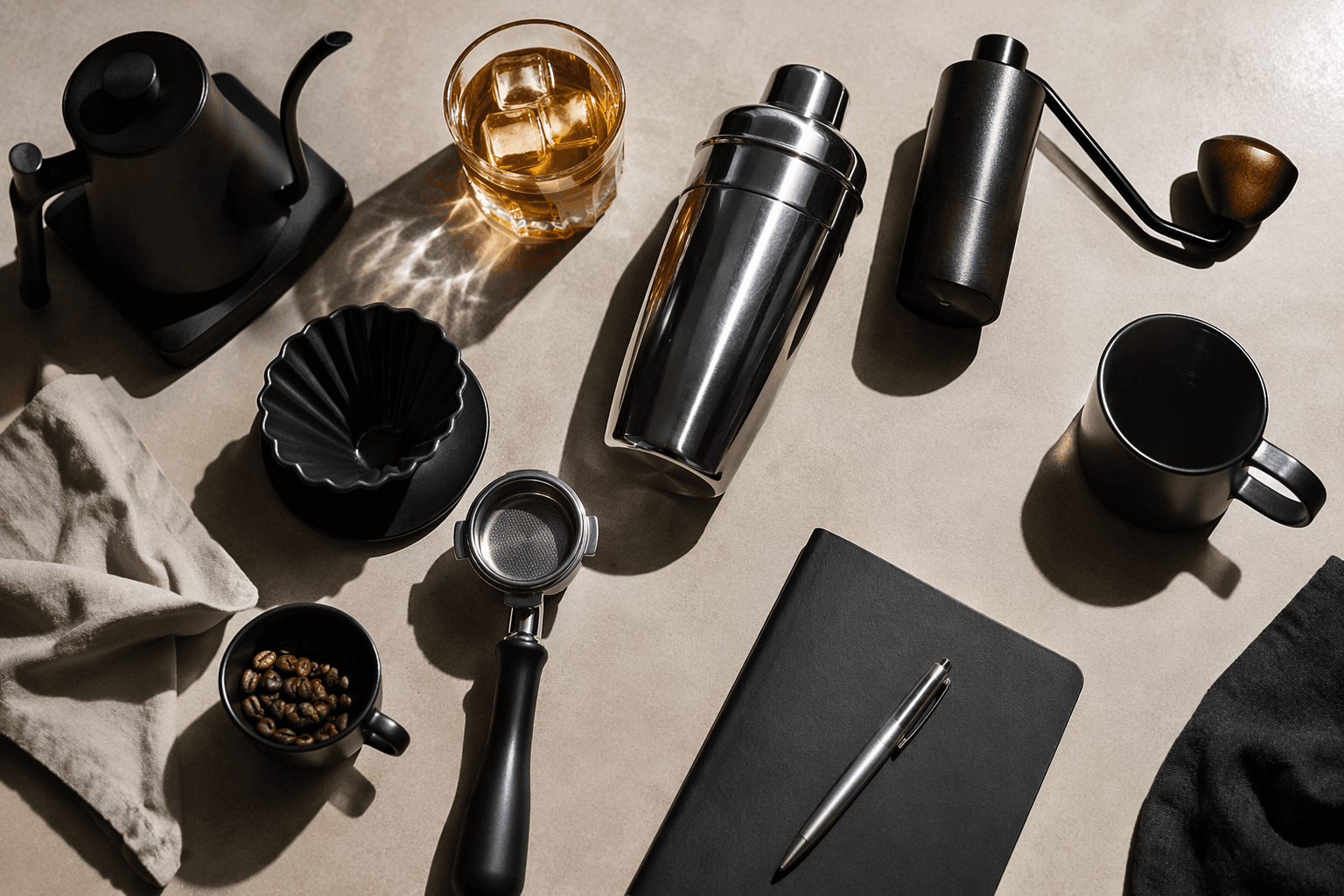 Stylish practical gifts for men, from coffee gear to barware