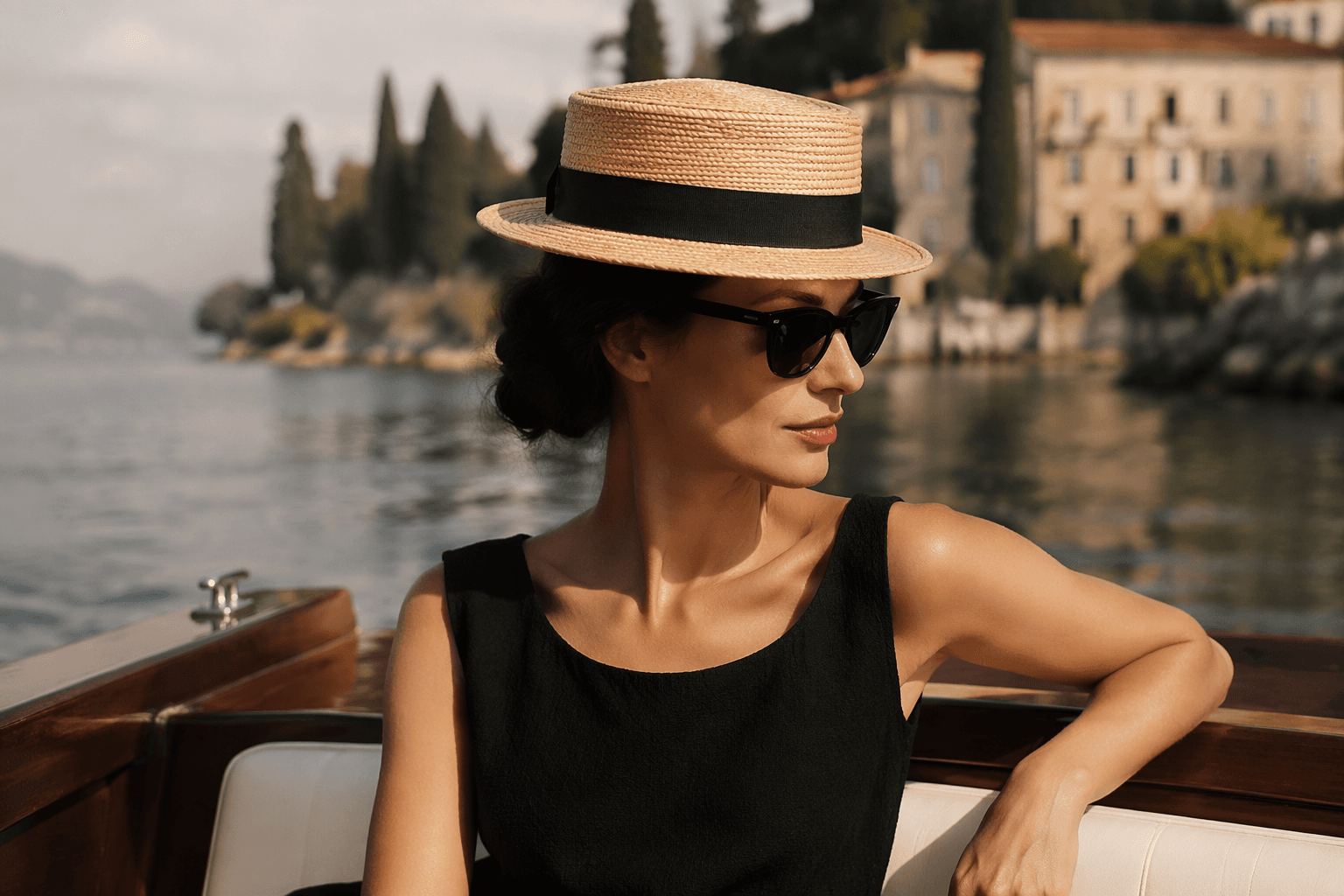 Straw pillbox hats replace floppy buckets for polished summer style