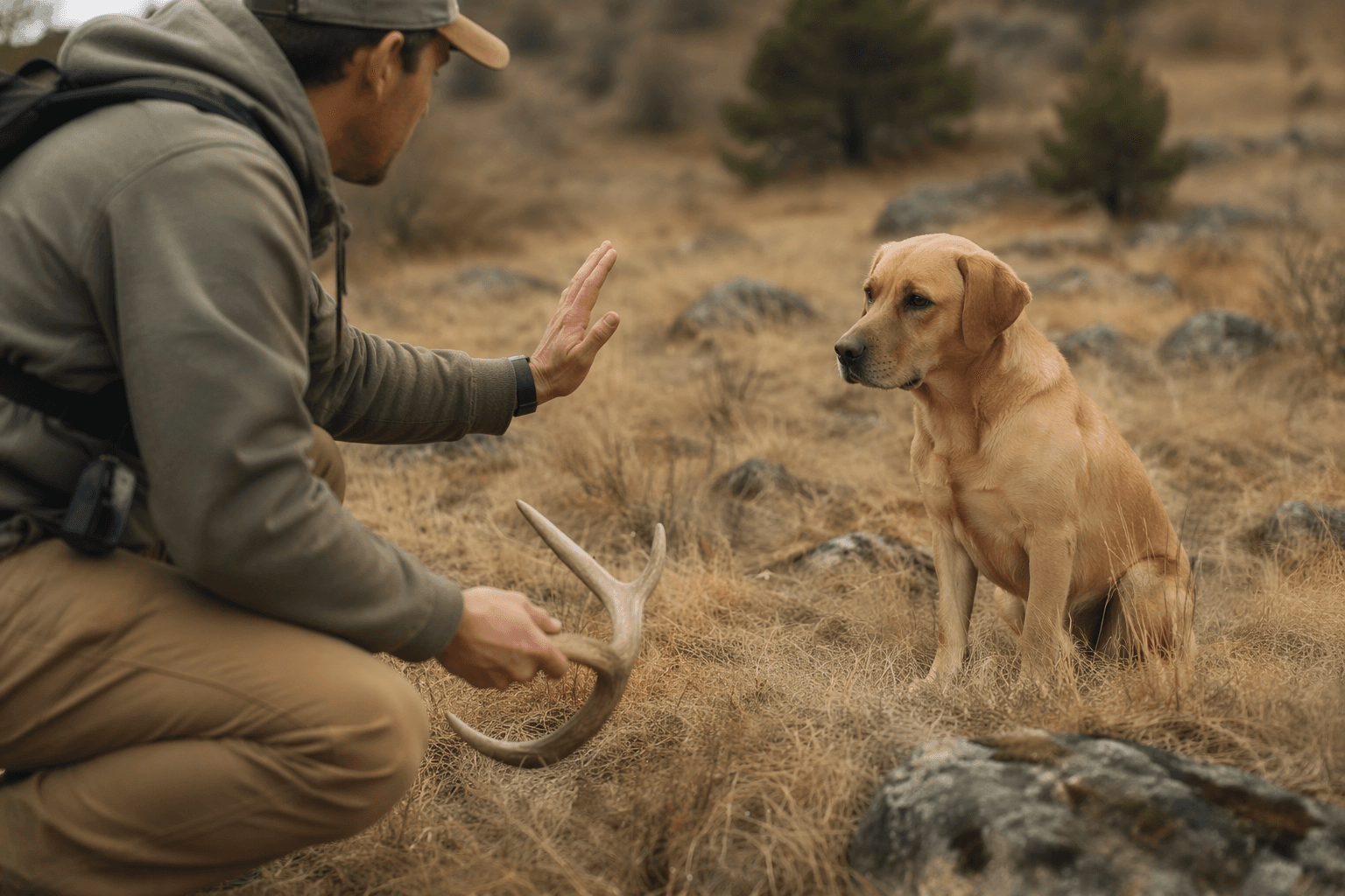 How to train your dog to shed hunt safely and slowly