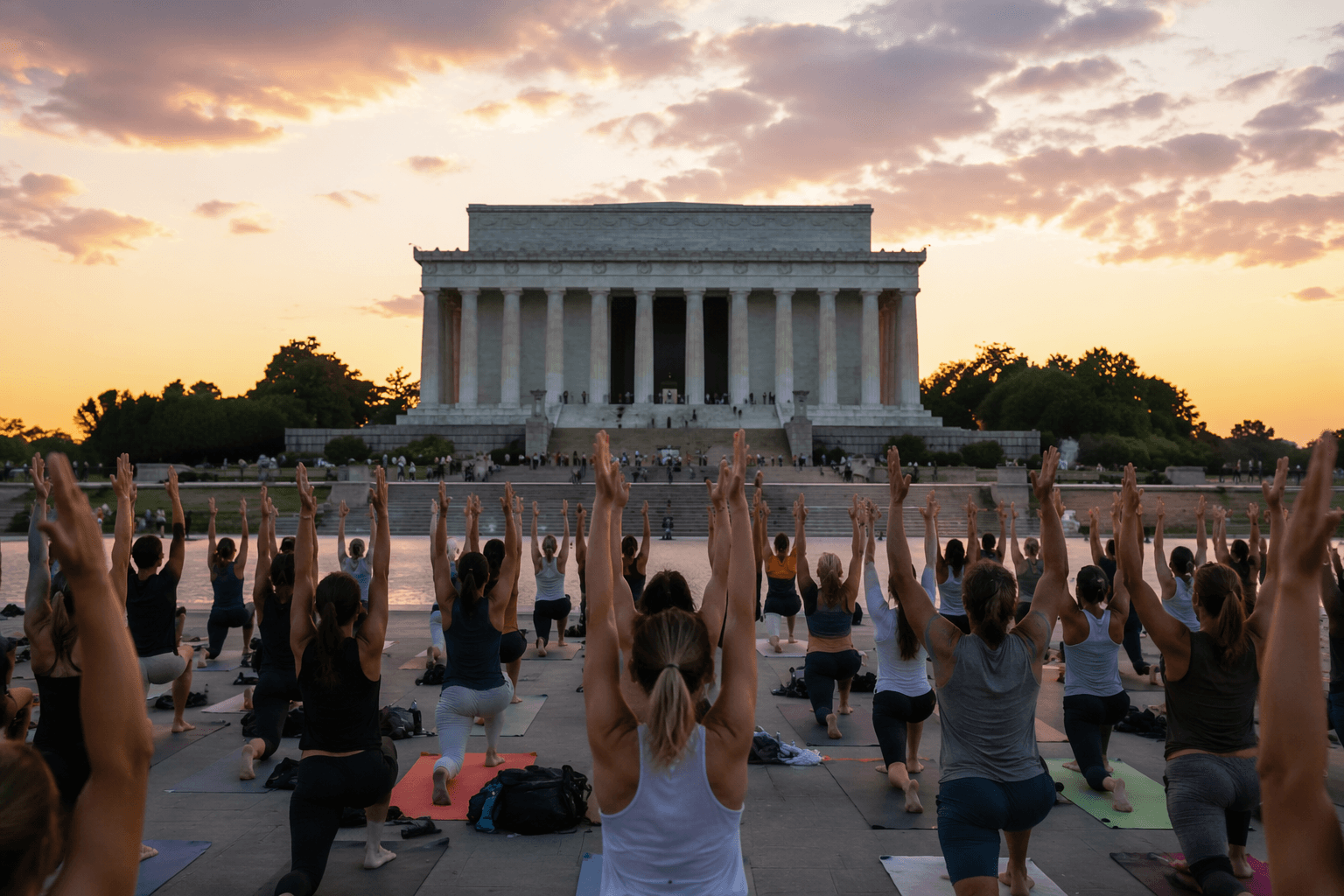 International Yoga Day spans U.S. landmarks as wellness movement grows