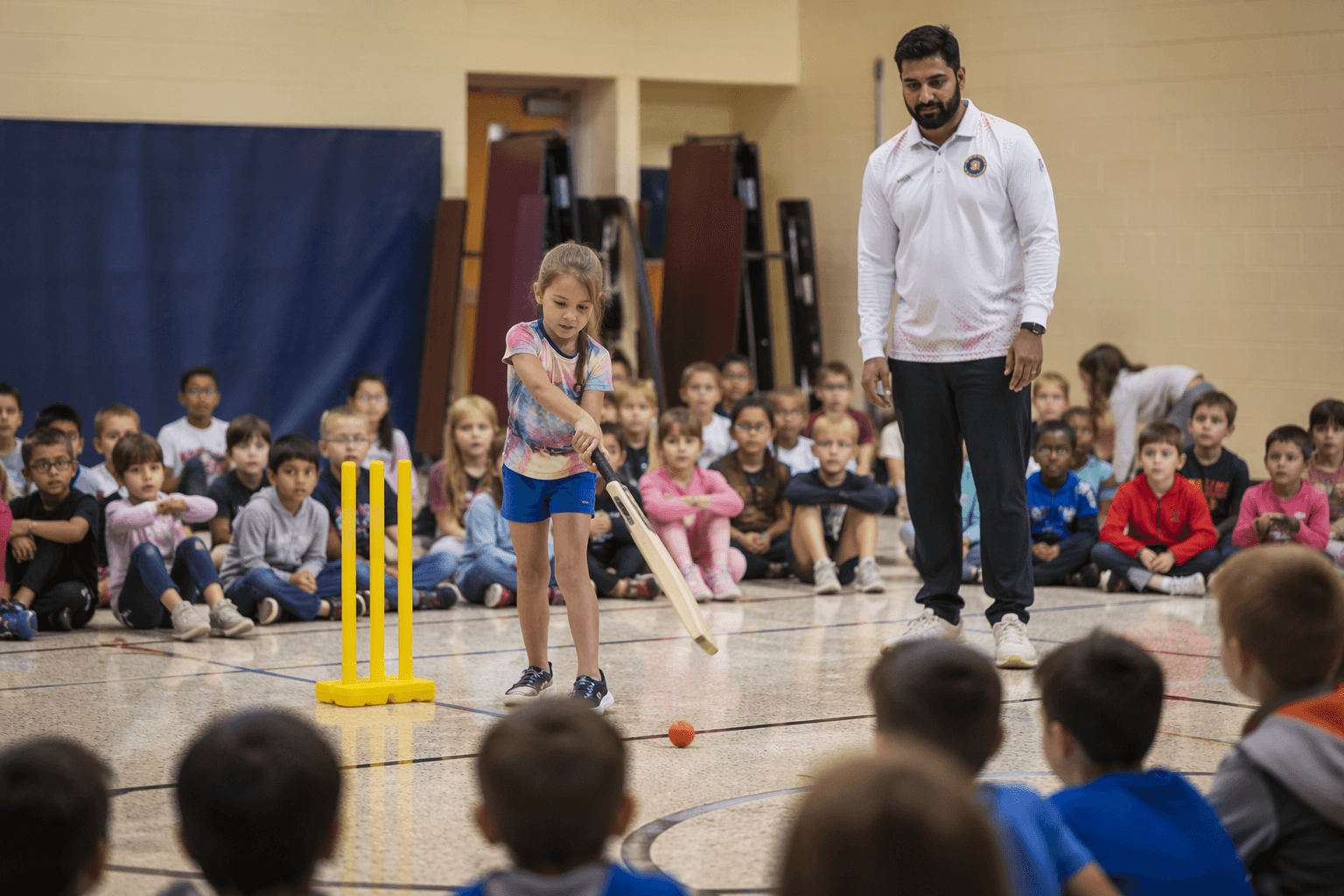 Missouri Youth Cricket Association introduces cricket to O'Fallon elementary students