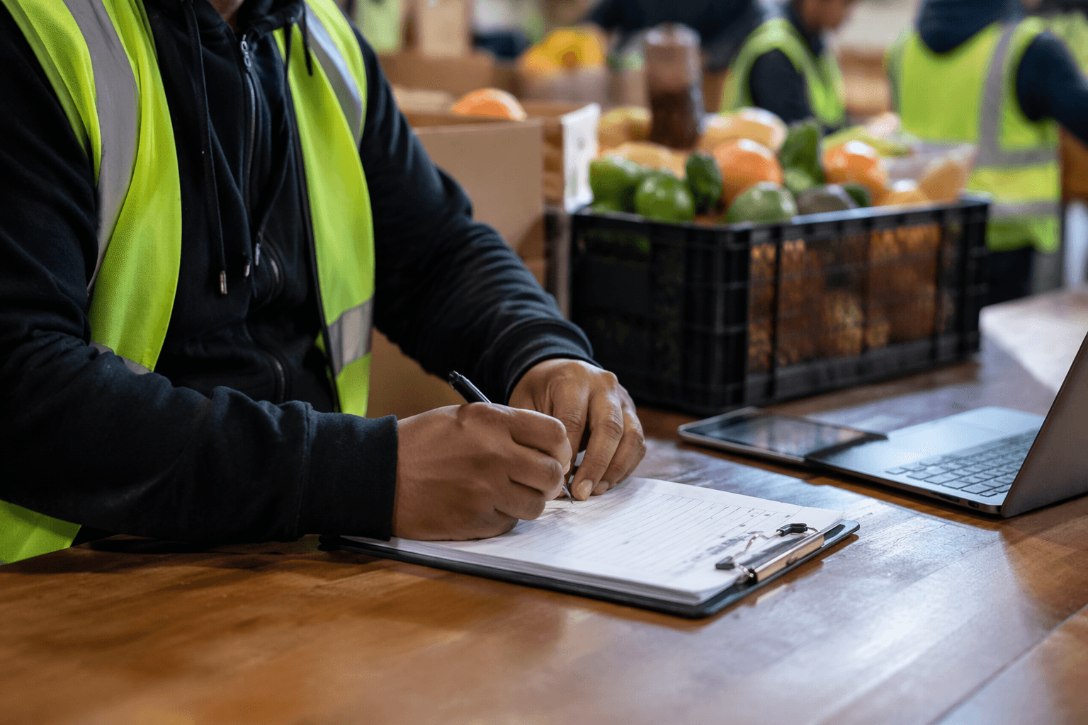 A Simple Gesture builds volunteer management to boost food recovery