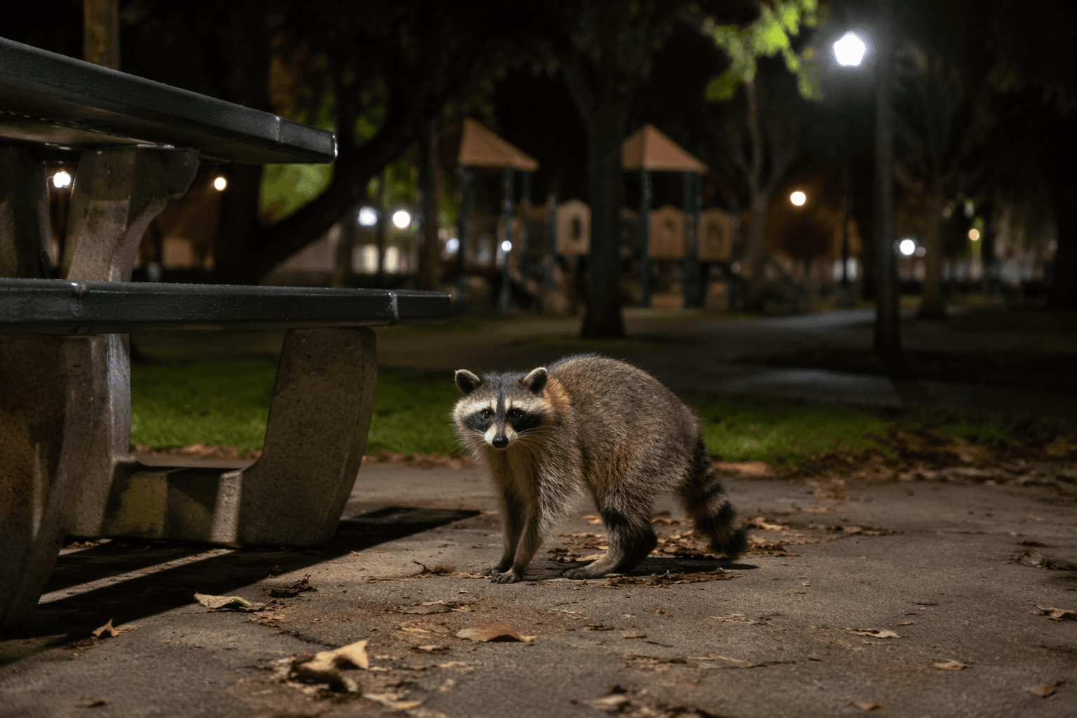 College Park warns of unconfirmed raccoon attacks near Hollywood park