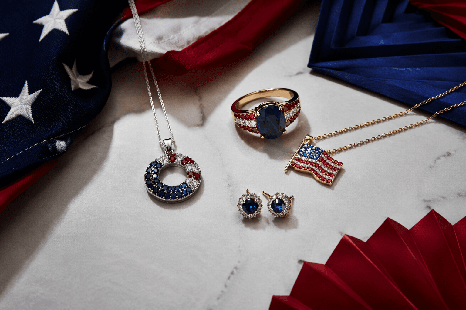 America250 inspires patriotic diamond jewelry ahead of 2026 semiquincentennial