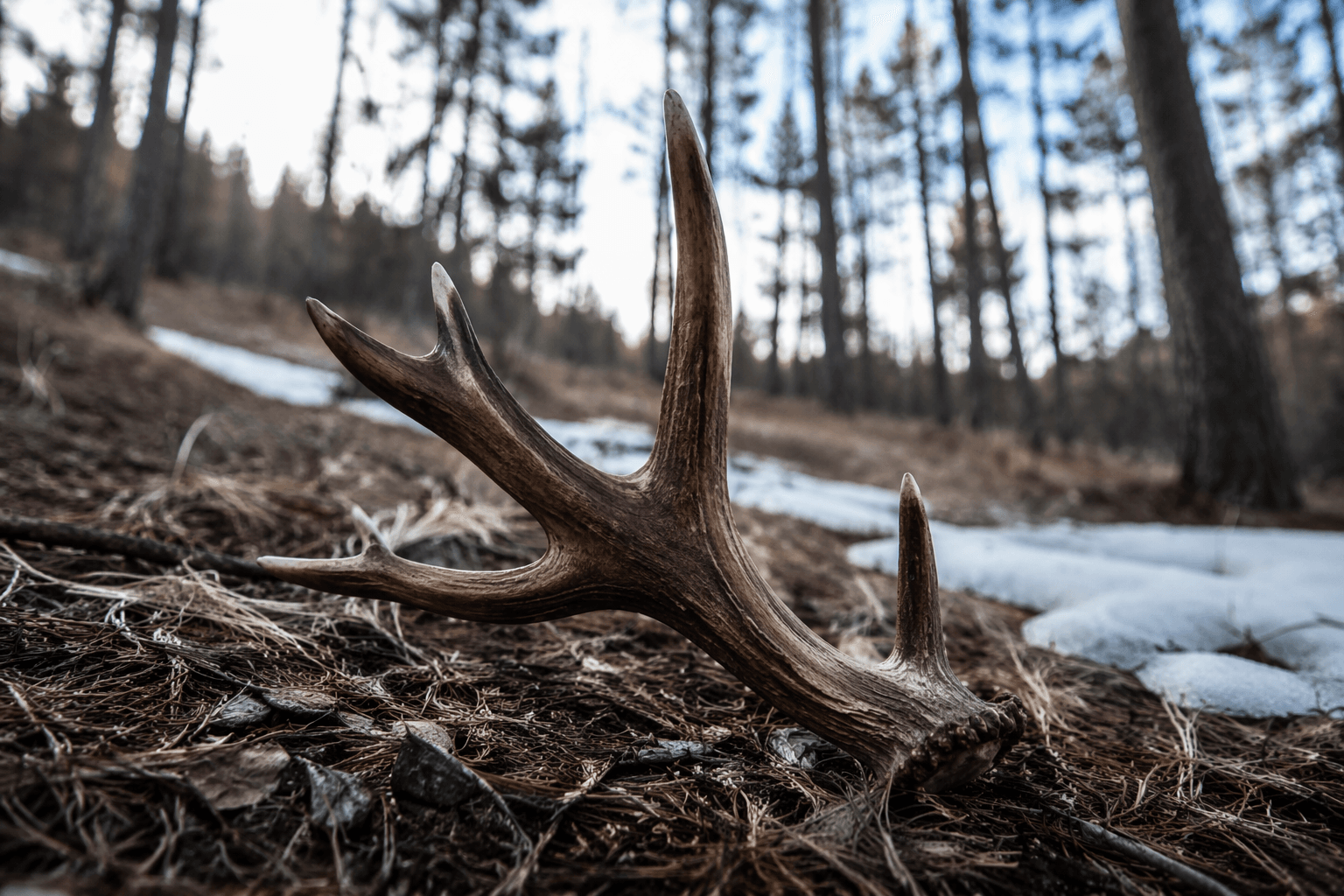 APACHE TINES finds first brown elk sheds of 2026