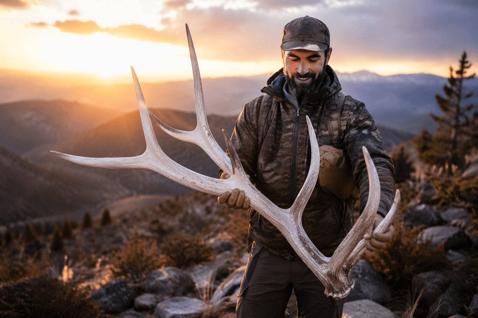 Black bear encounter highlights Brandon Pitcher’s big white elk-shed set