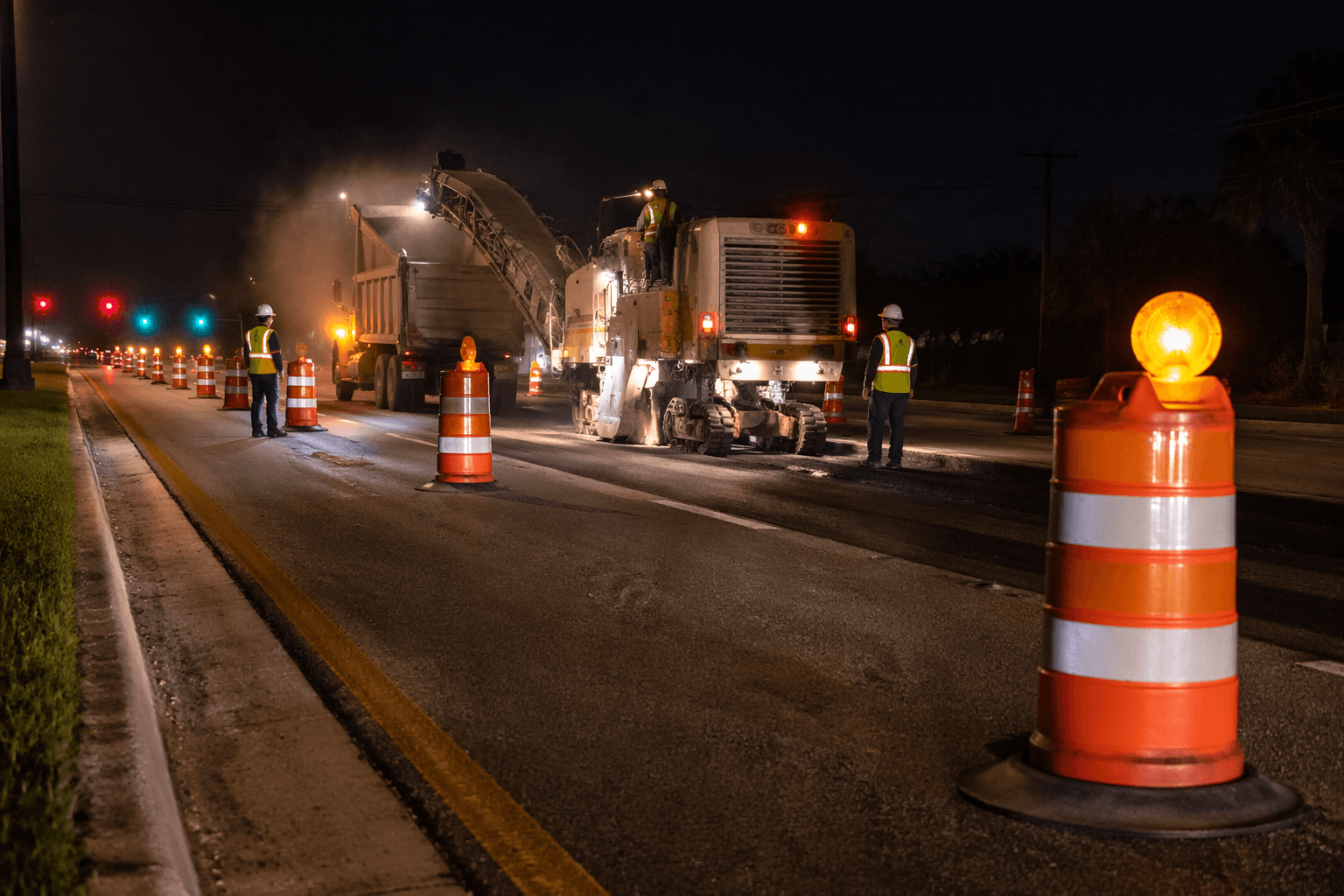 Overnight lane closures planned on Cortez Boulevard in Hernando County