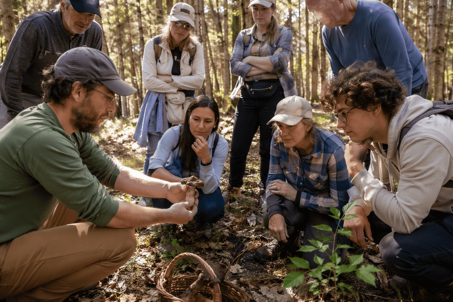 Cornell class teaches beginners how to forage safe wild mushrooms