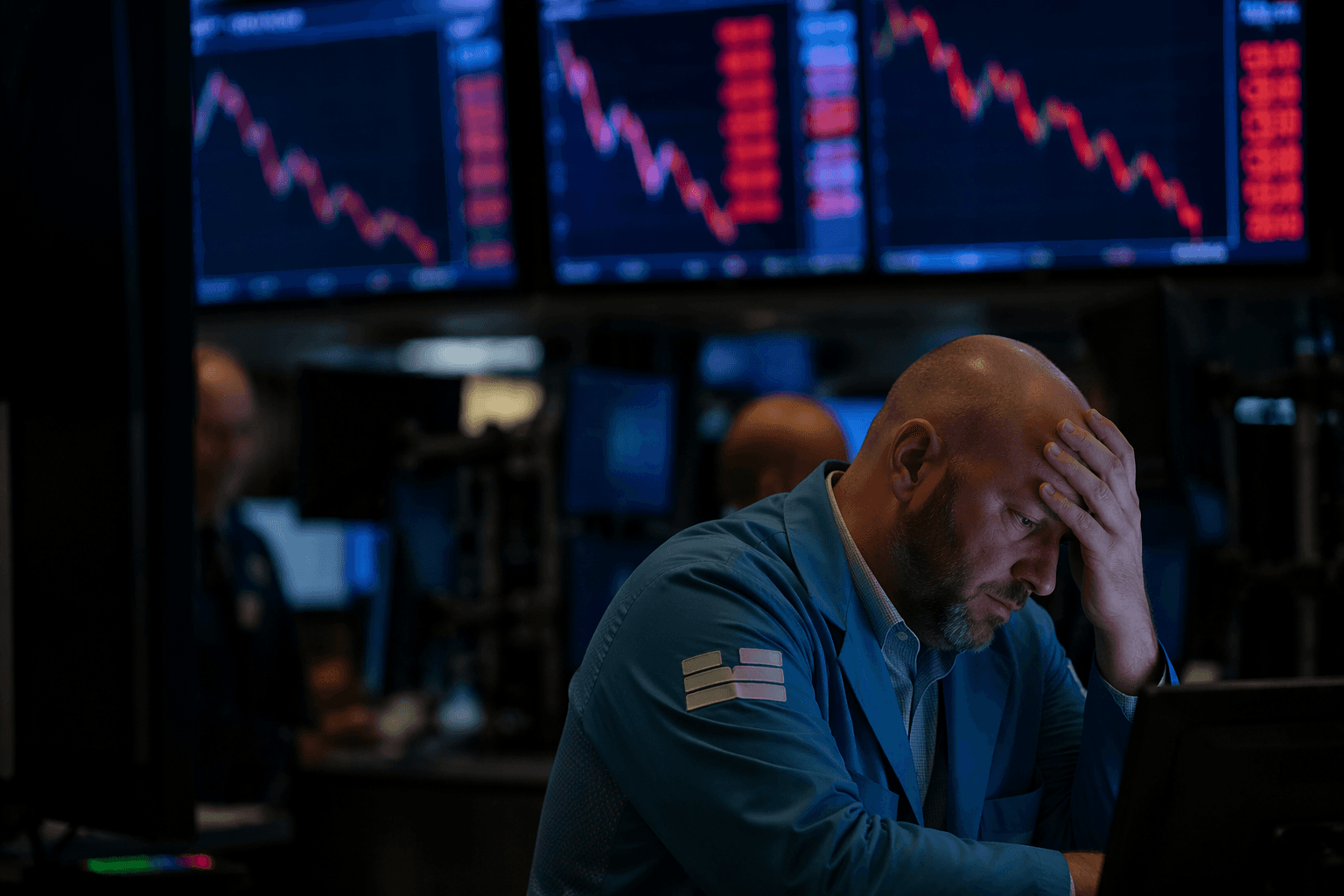 Nasdaq futures slide as AI spending fears and rate worries hit markets