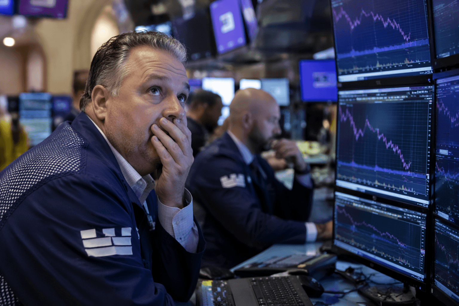 Nasdaq futures tumble as global chip sell-off hits markets