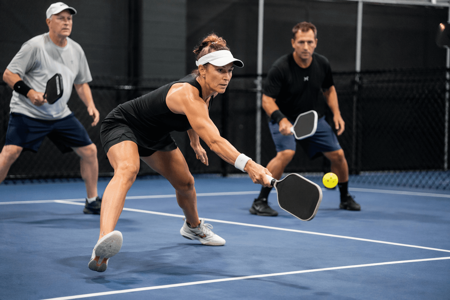 HOFC pickleball club stages charity triple-pickle tournament for YMCA fundraising