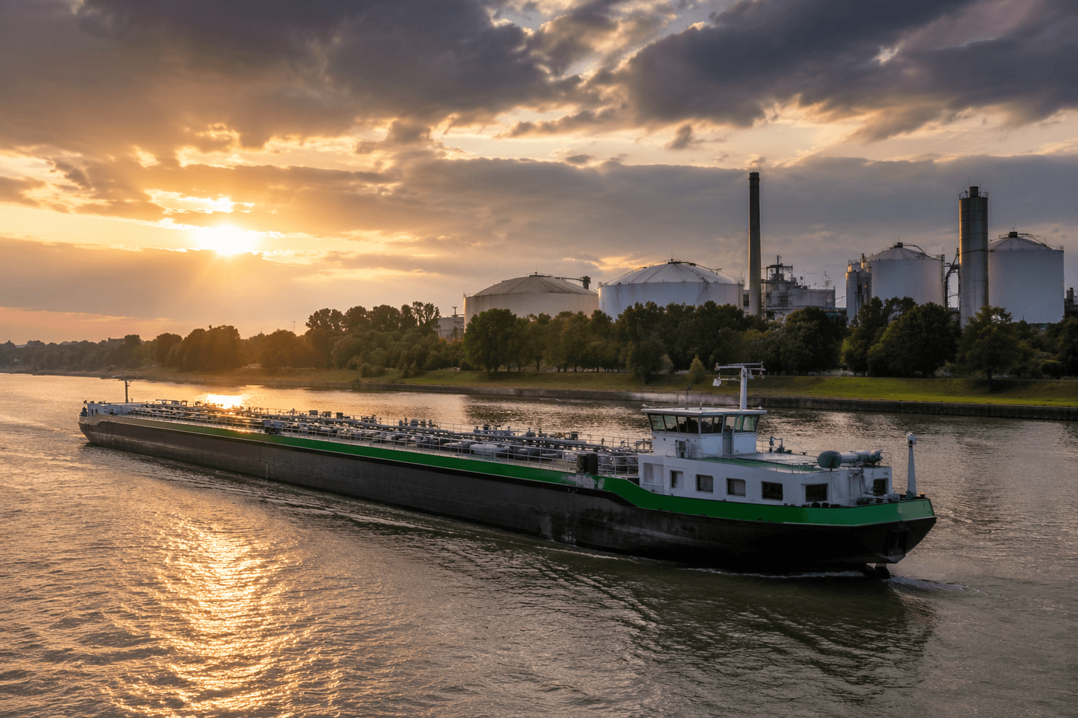 Biodiesel approvals expand decarbonisation options for inland shipping