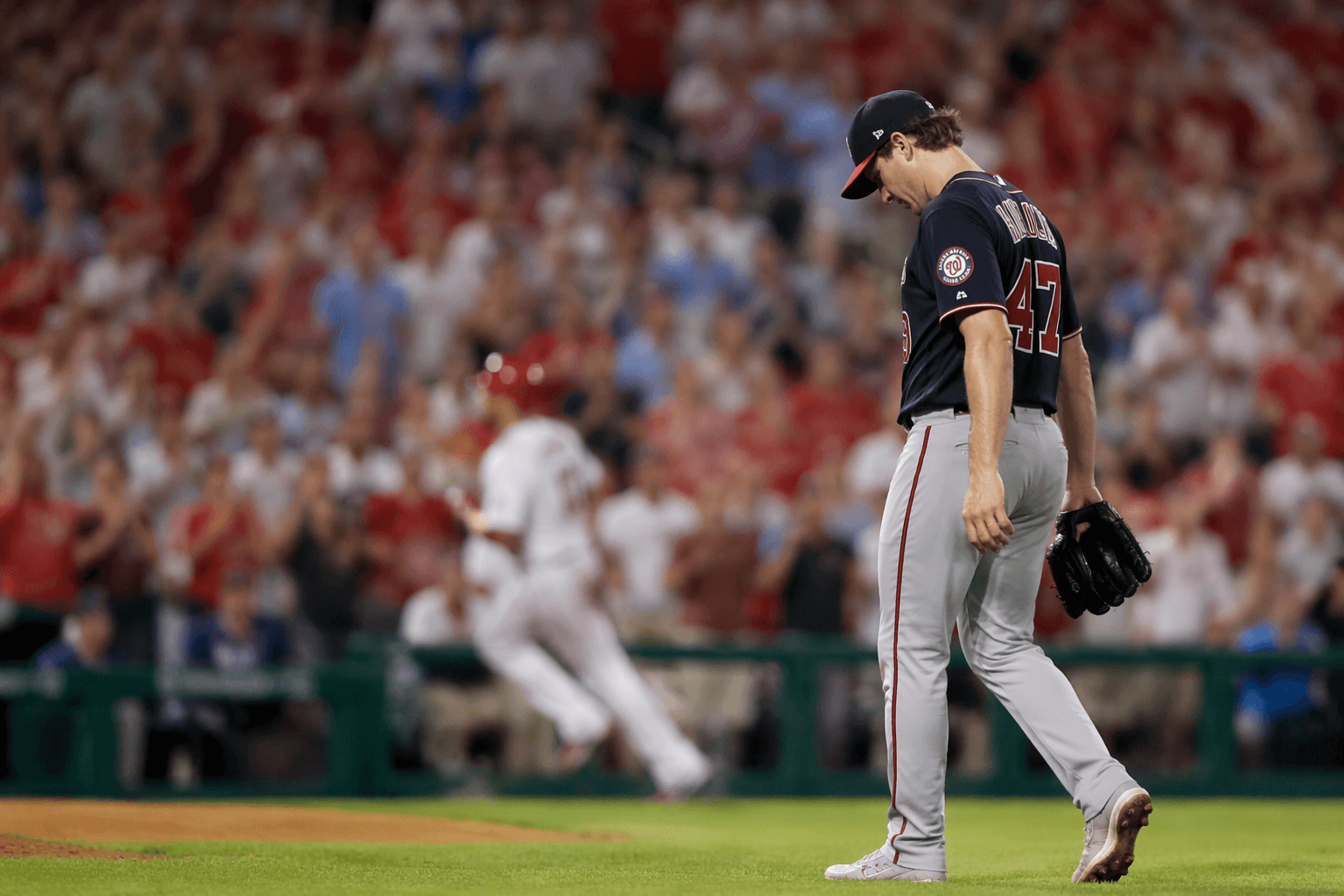 Nationals option Paxton Schultz to Triple-A Rochester after bullpen collapse