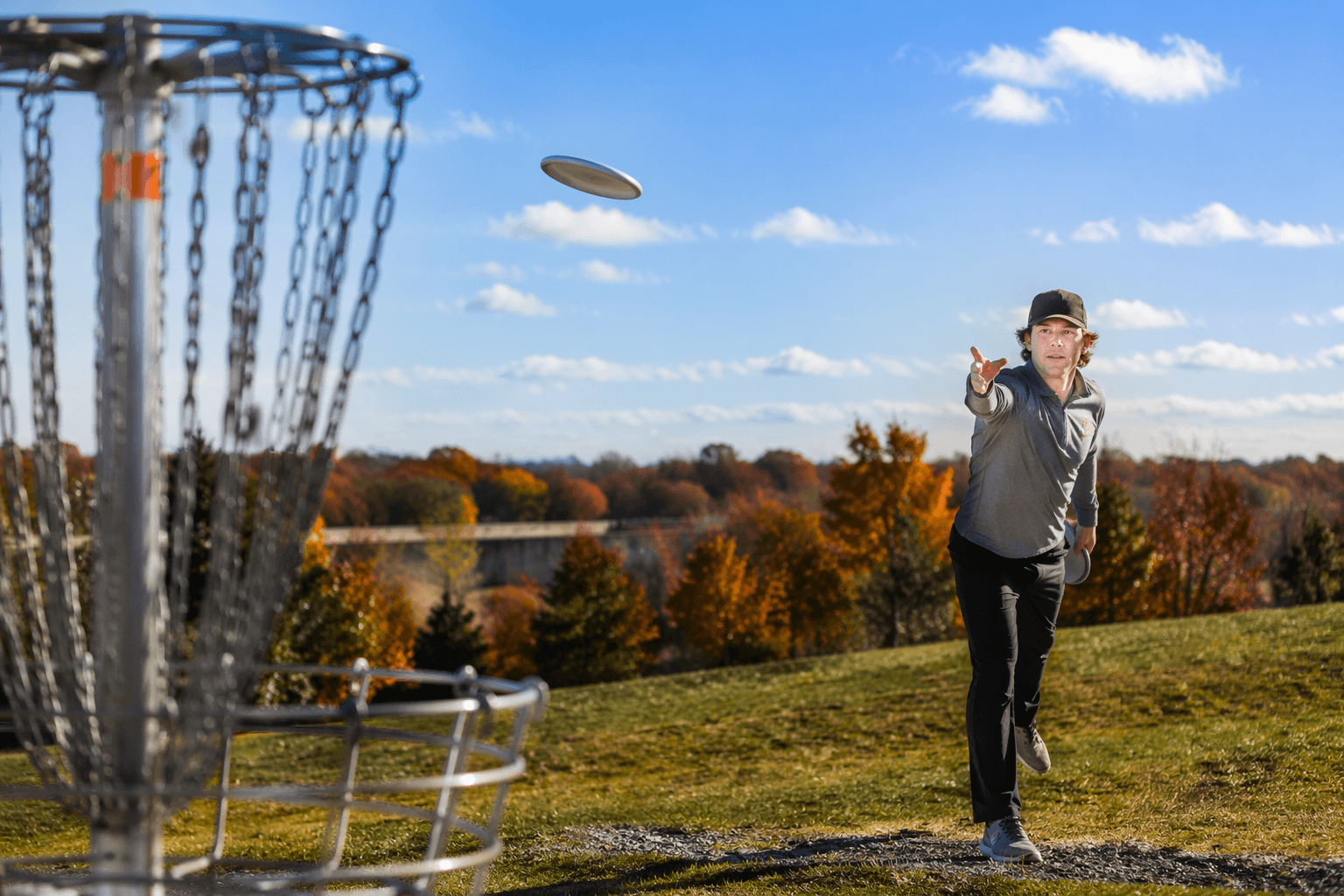 Baker College opens new 18-hole disc golf course in Cadillac