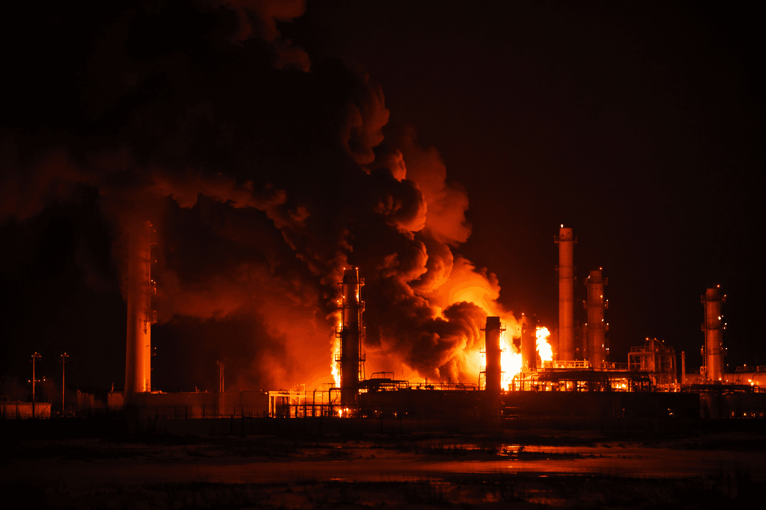 Ukraine strikes Russian gas plant and satellite centers deep inside Russia