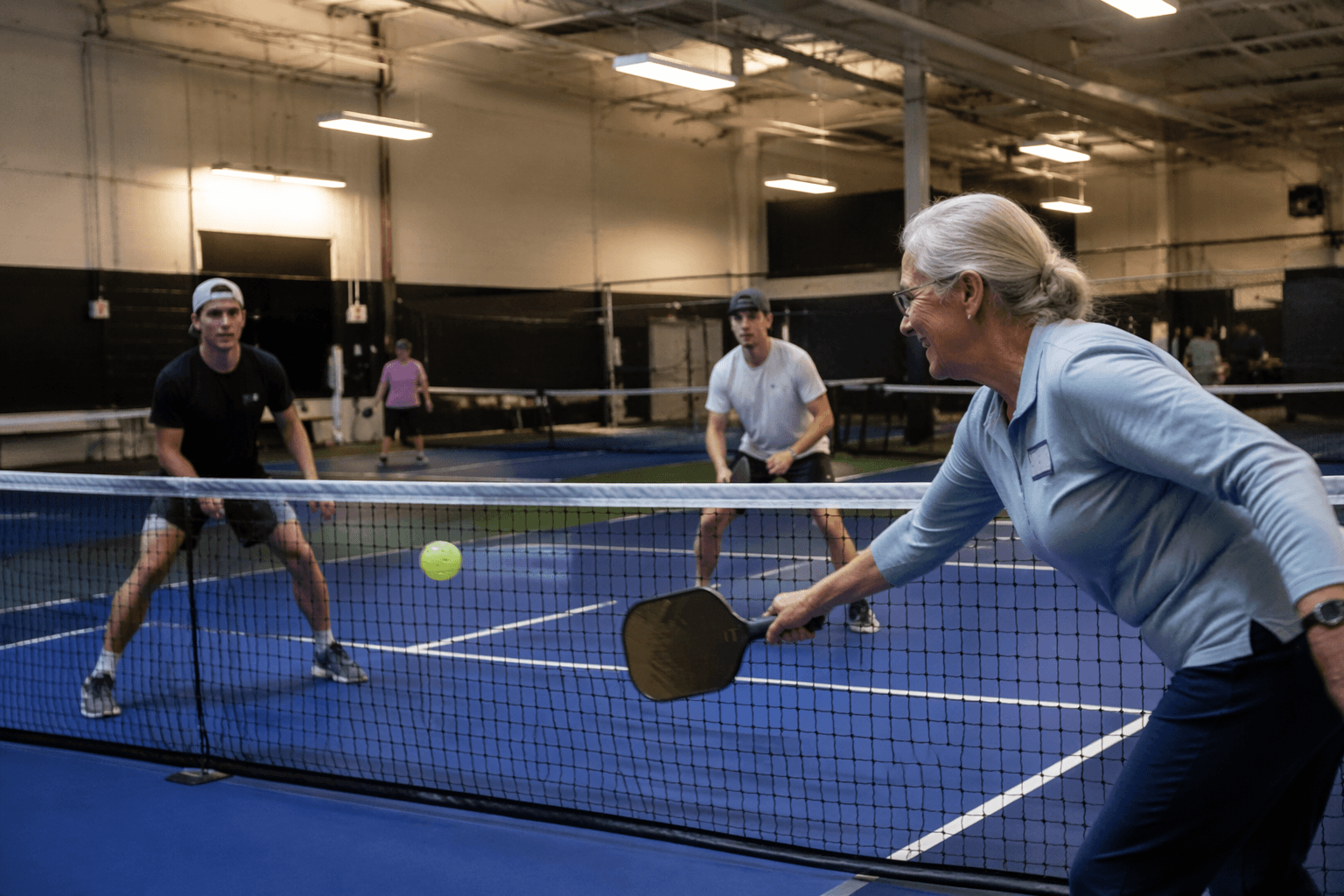 Portland pickleball brings seniors and students together