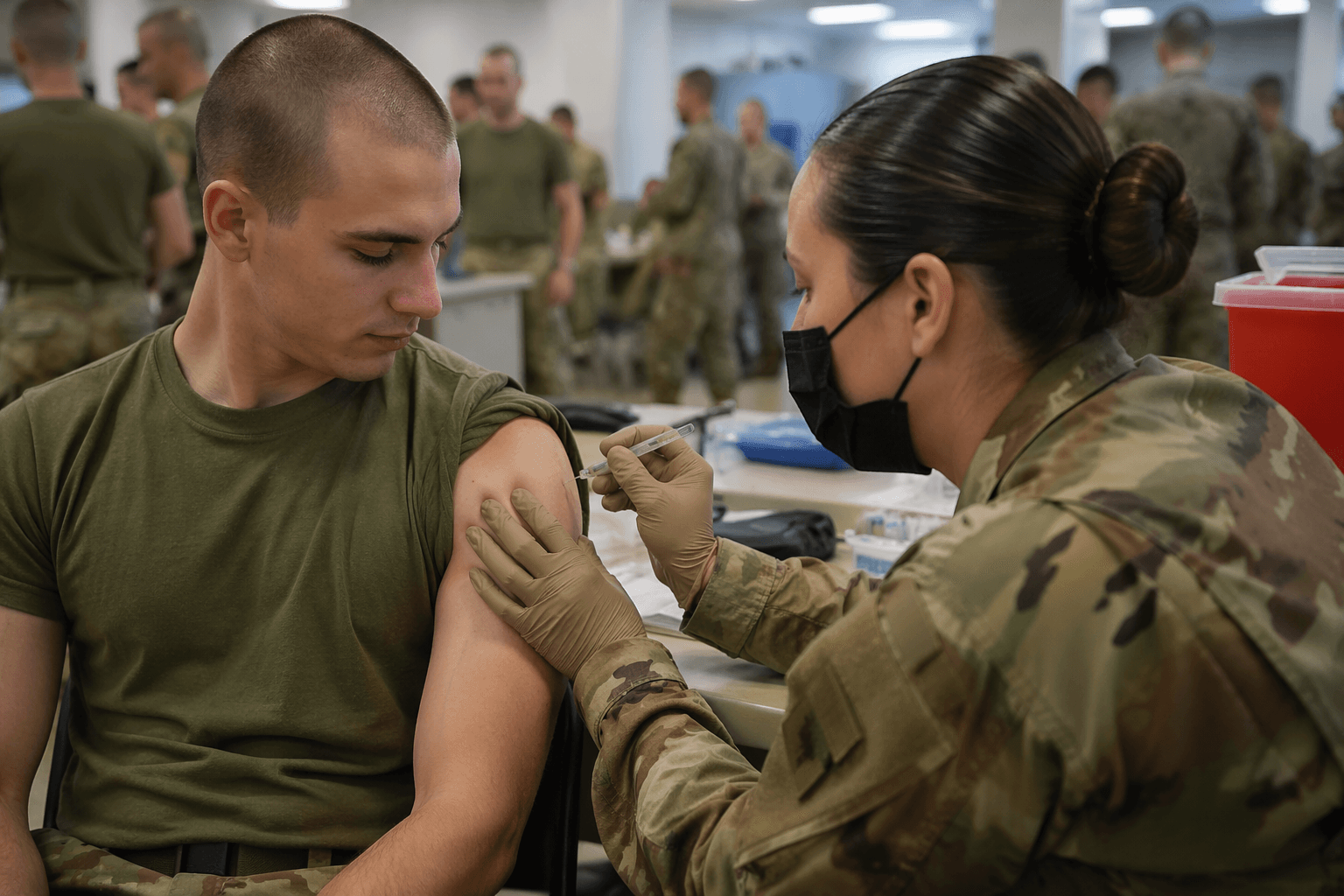 Pentagon restores flu shots for some troops after Texas outbreak