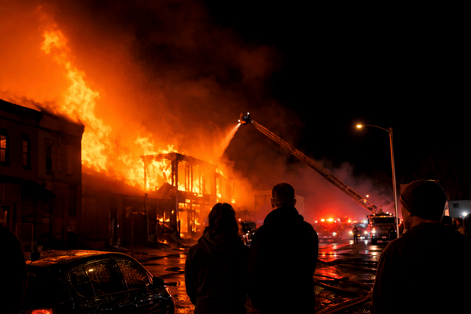 Six-alarm Allentown fire forces evacuations, knocks out power to thousands