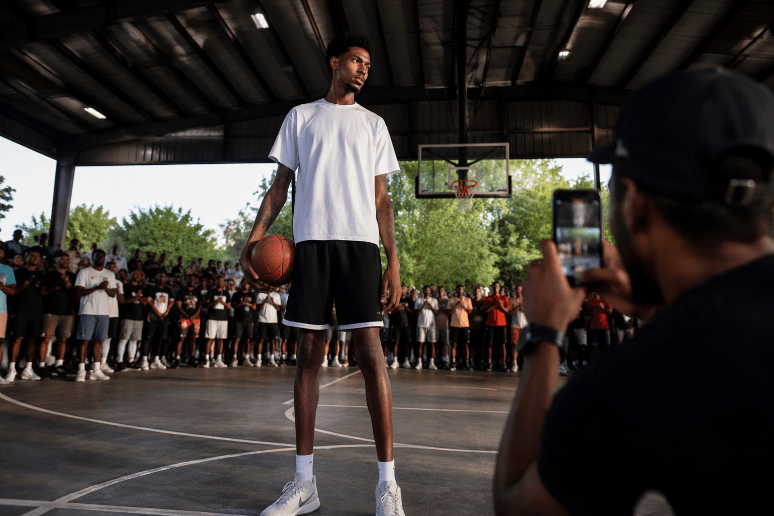 Former Nature Coast star turns height into social media career