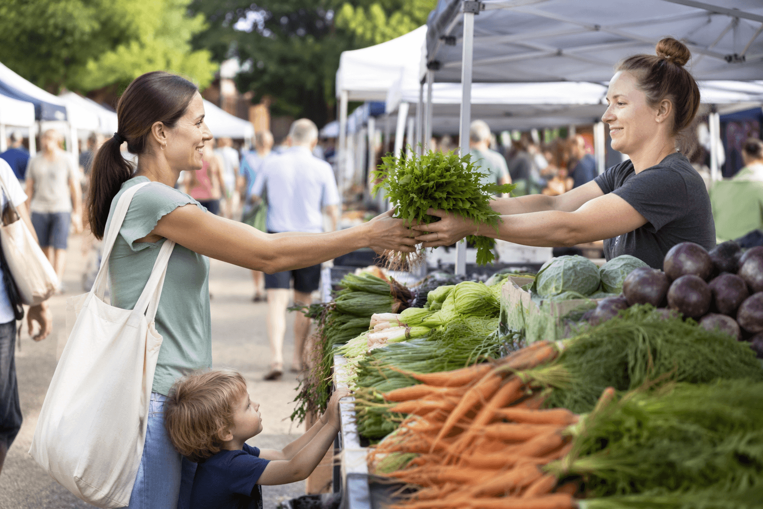 Foothills Farmers’ Market links Cleveland County growers to local shoppers