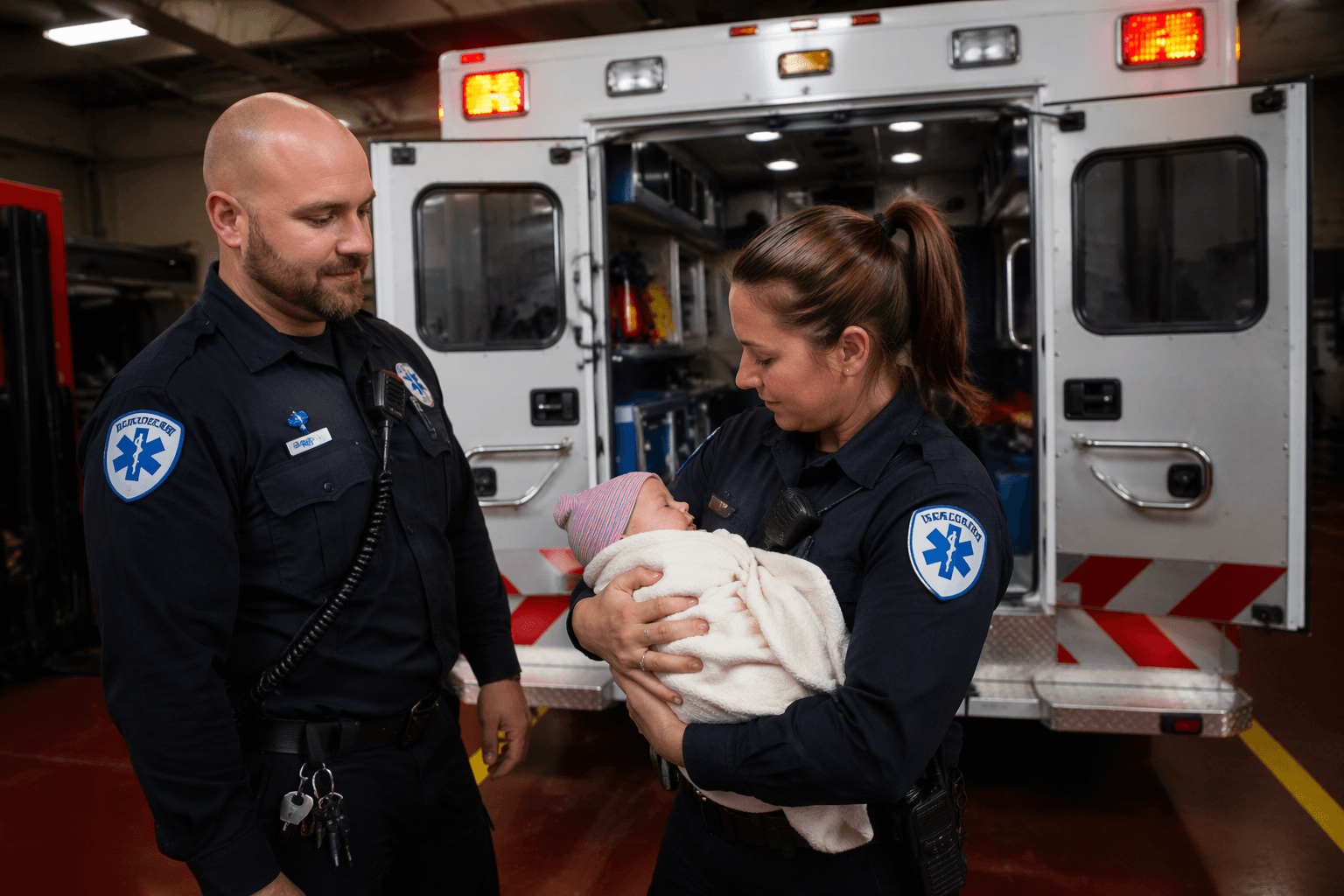 Cornwall EMS saves newborn after breech birth and resuscitation effort