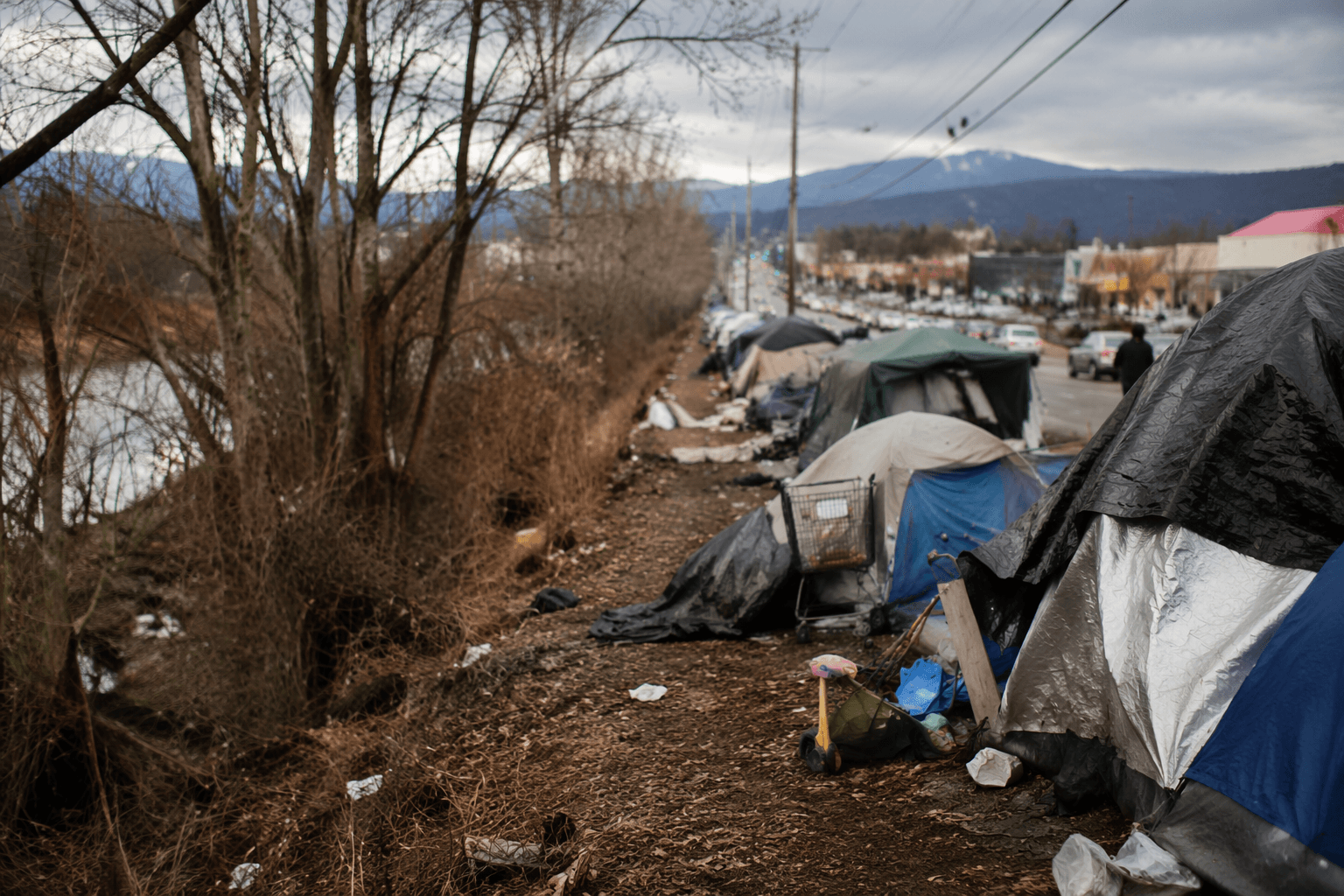 Asheville homelessness, Helene damage slow tourism recovery in Buncombe County