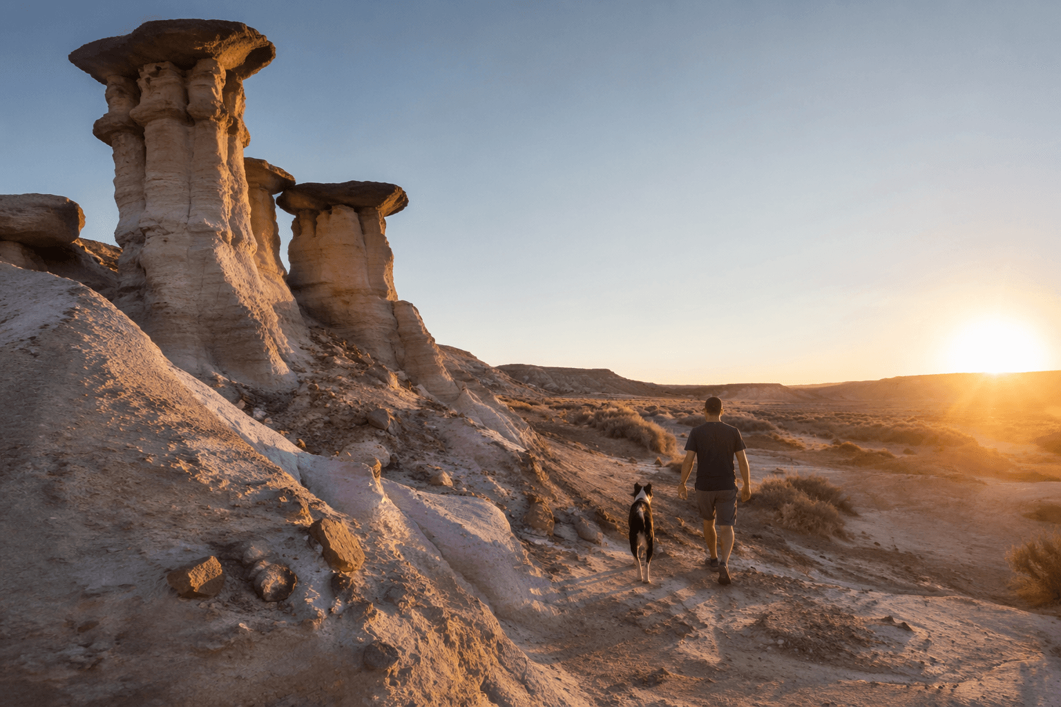 Angel Peak offers hoodoos, fossils and camping near Bloomfield