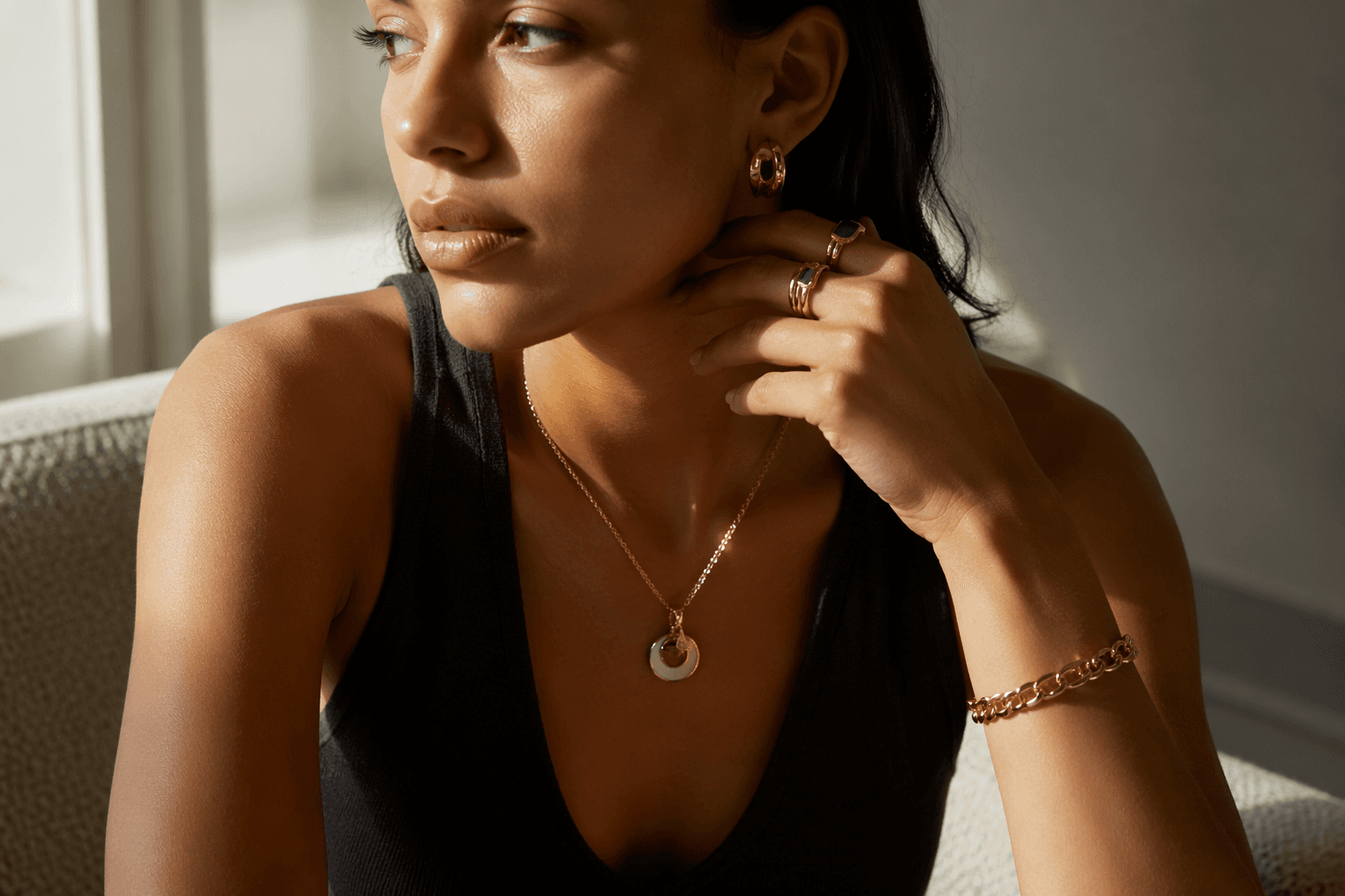Personalized jewelry shifts from quiet luxury to bold self-expression