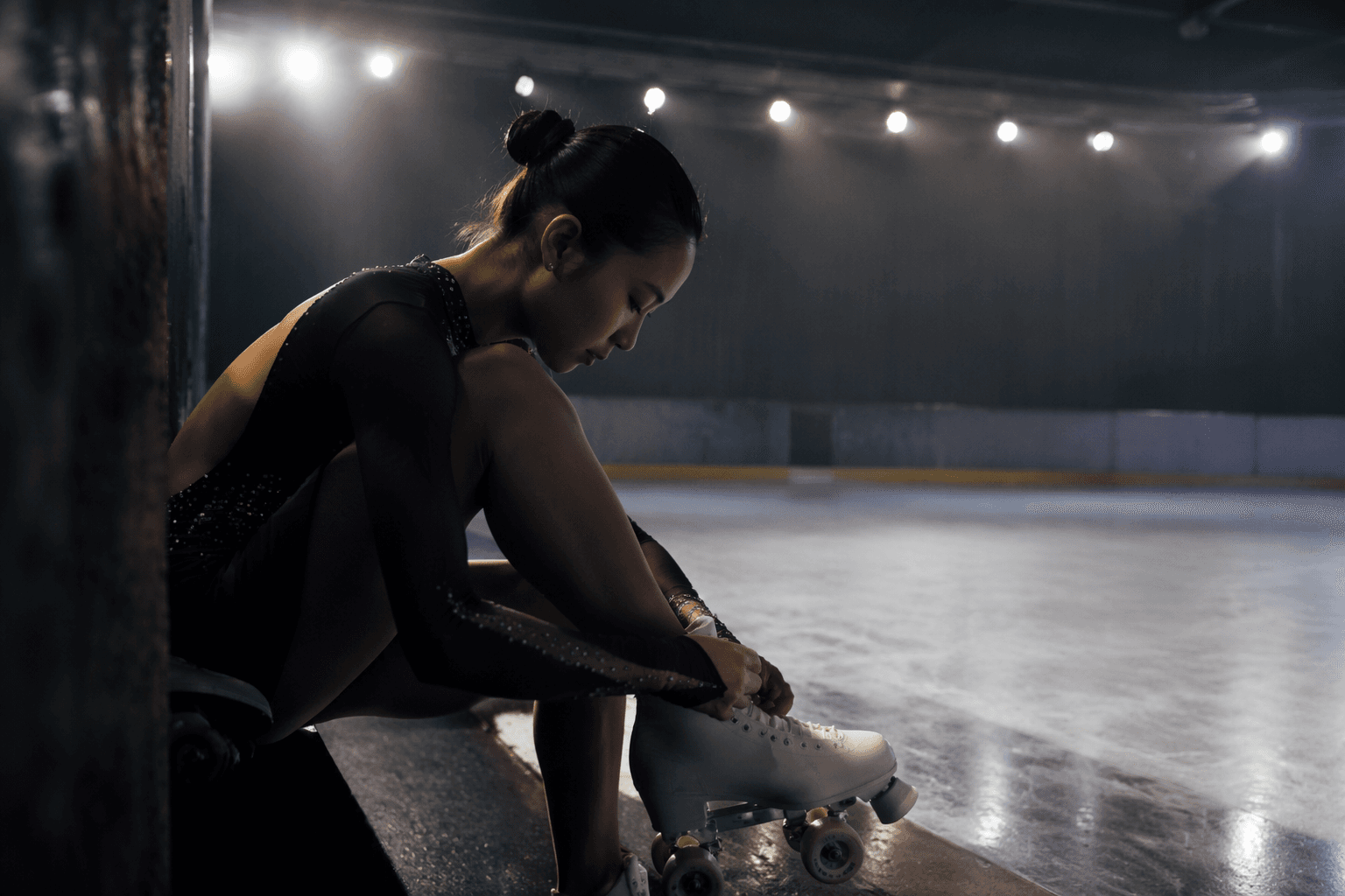 Artistic roller skating evolved from figures, freestyle and dance