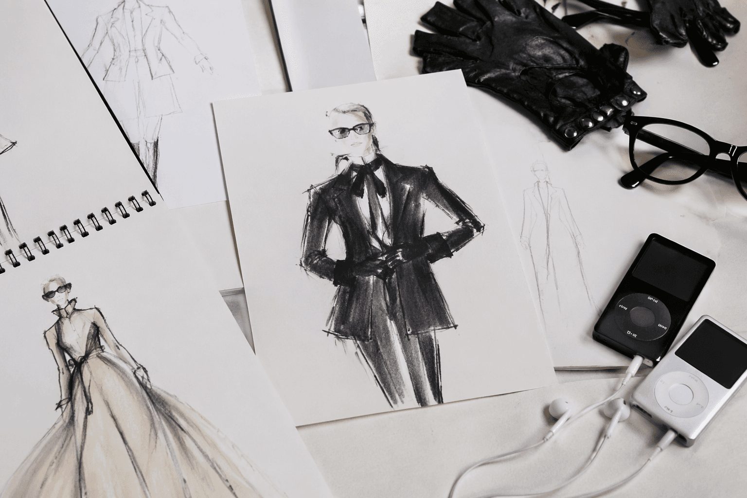 Sotheby’s Paris unveils 1,000 unseen Karl Lagerfeld drawings