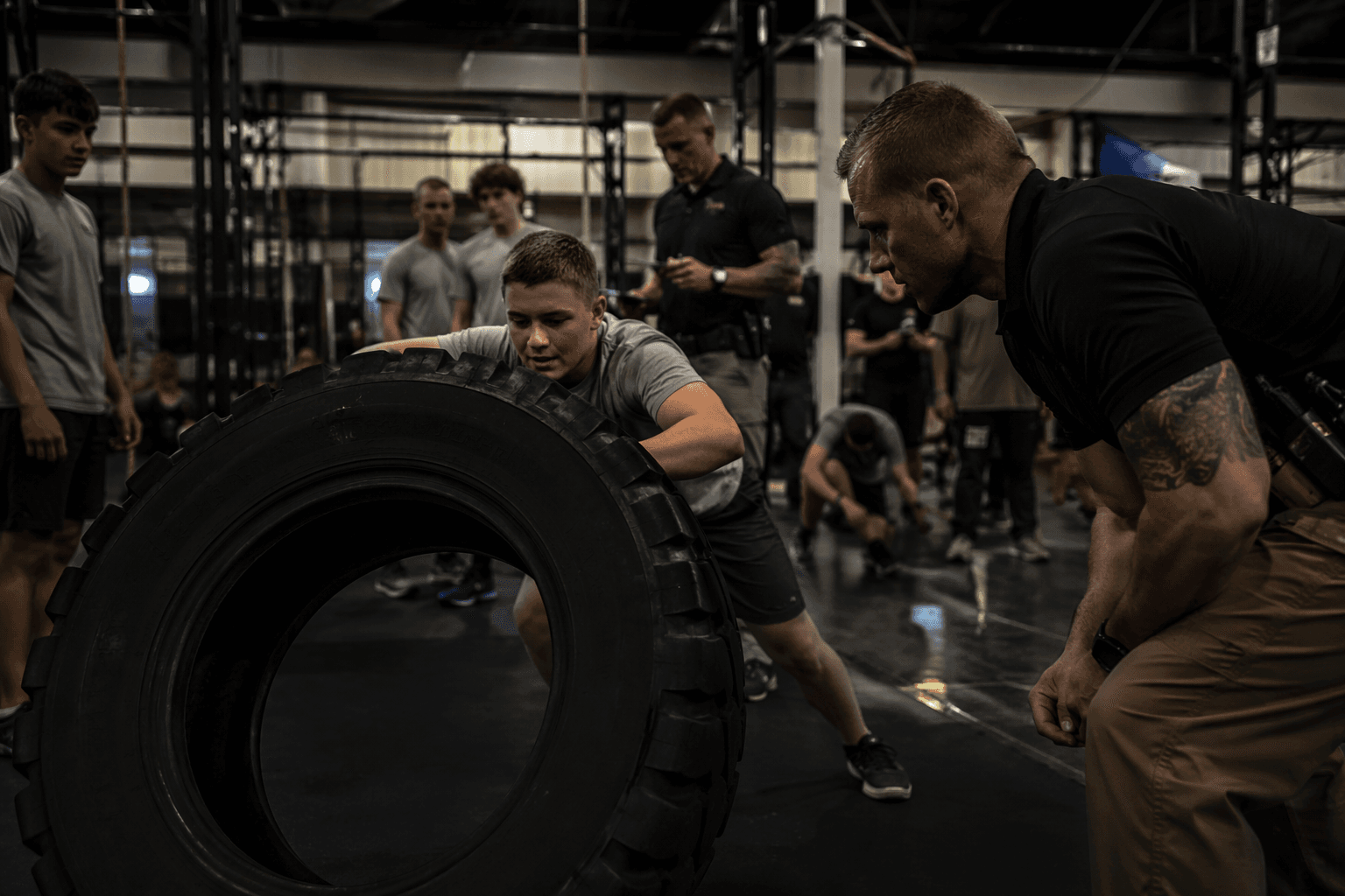 Ohio youth offenders team with law enforcement at Unity CrossFit Games