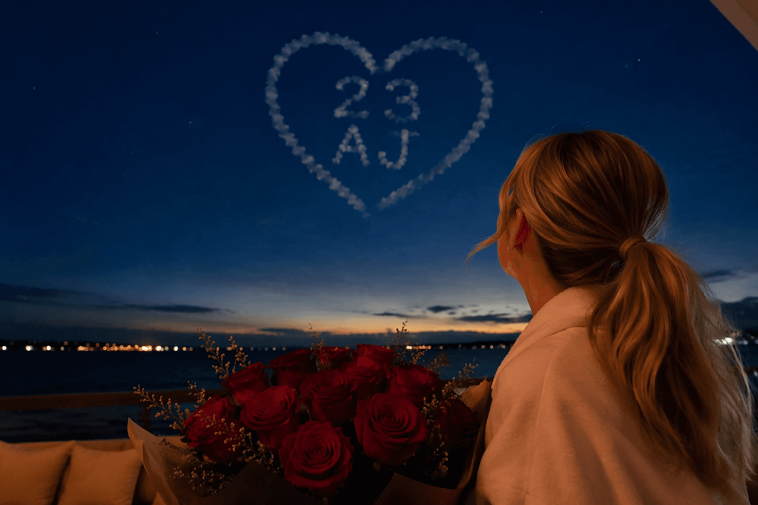Adam Sandler’s skywriting anniversary stunt inspires bold Valentine’s Day gifts
