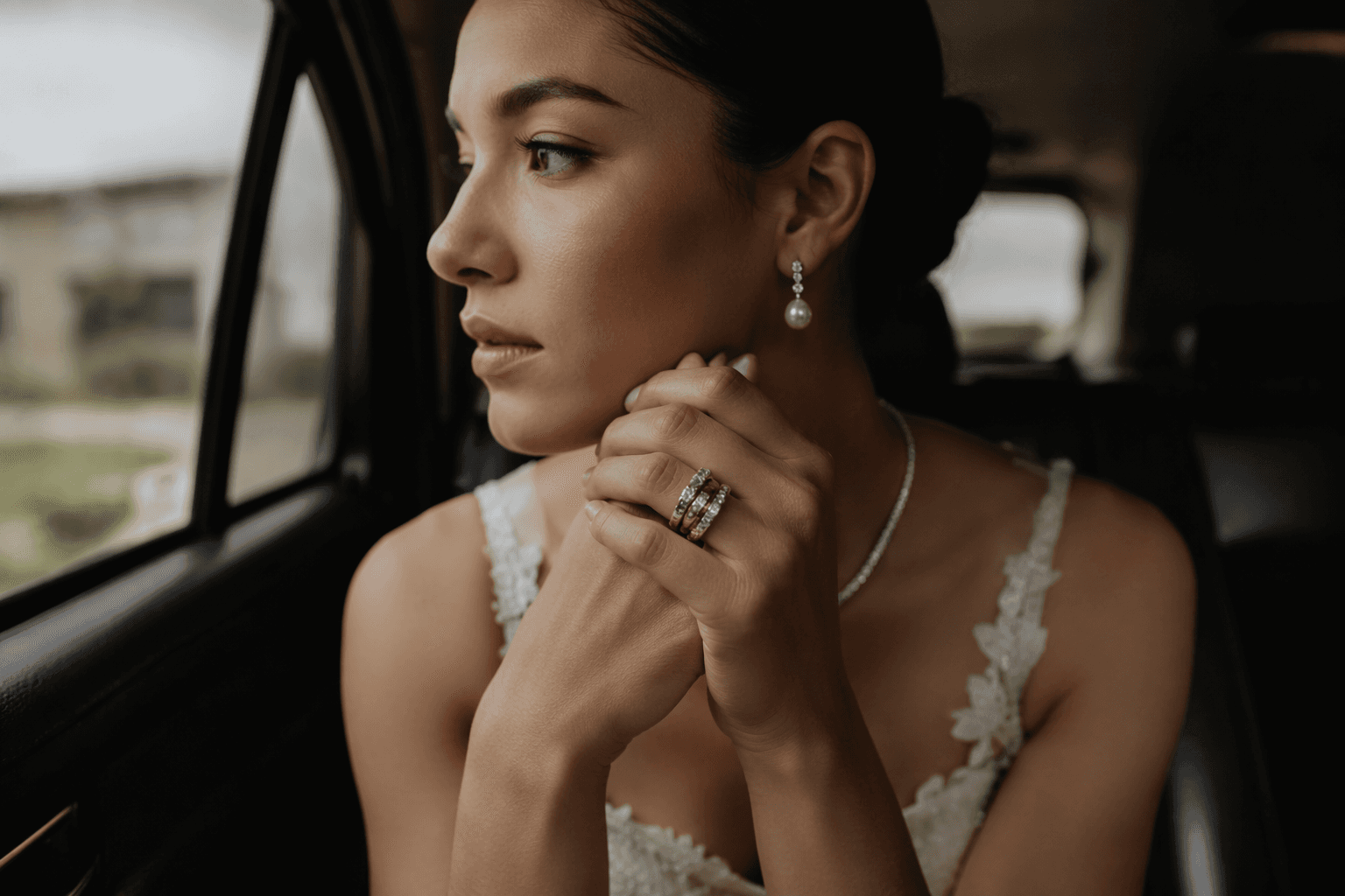 Stacked wedding bands emerge as the new bridal jewelry trend