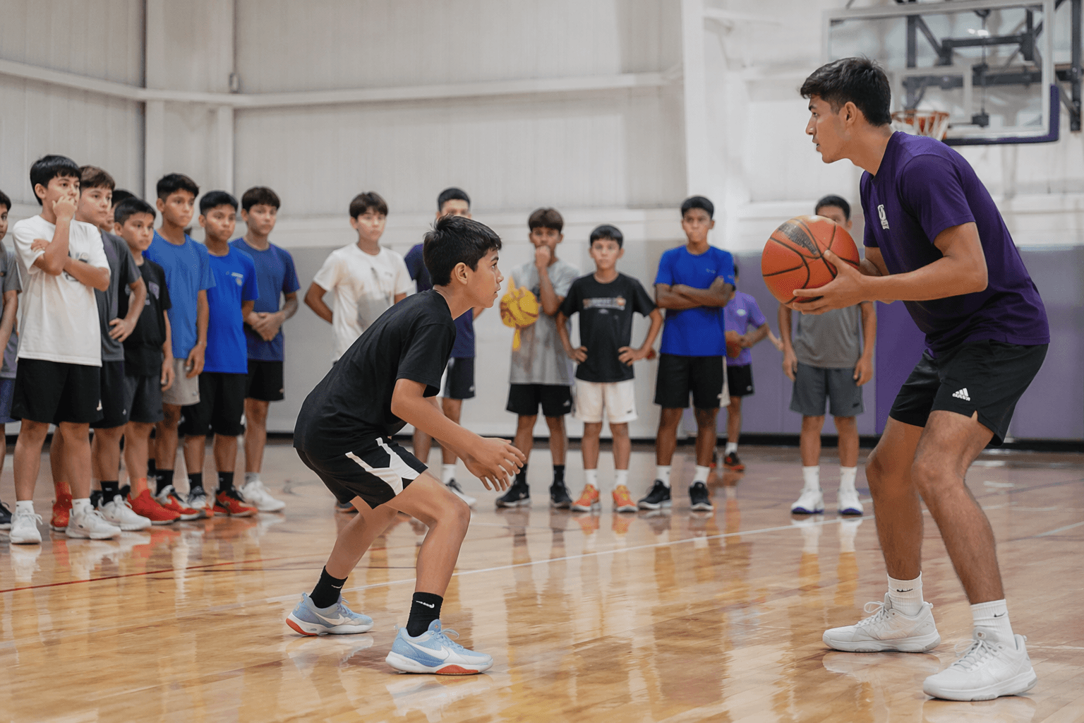Yuma Catholic summer basketball camp grows to 44 young players