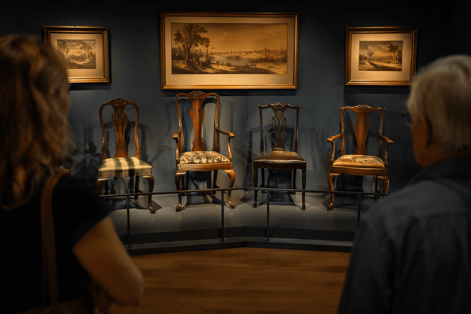 Baltimore museum reunites chairs of Maryland Declaration signers
