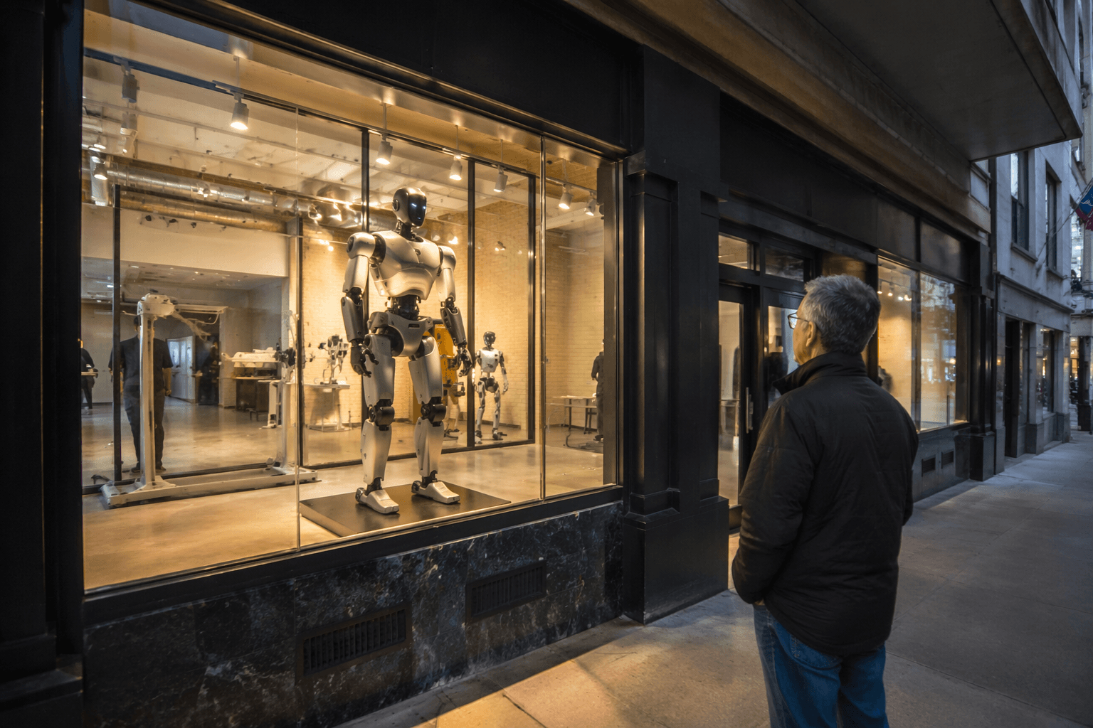 Viral robot company turns vacant San Francisco storefront into showroom