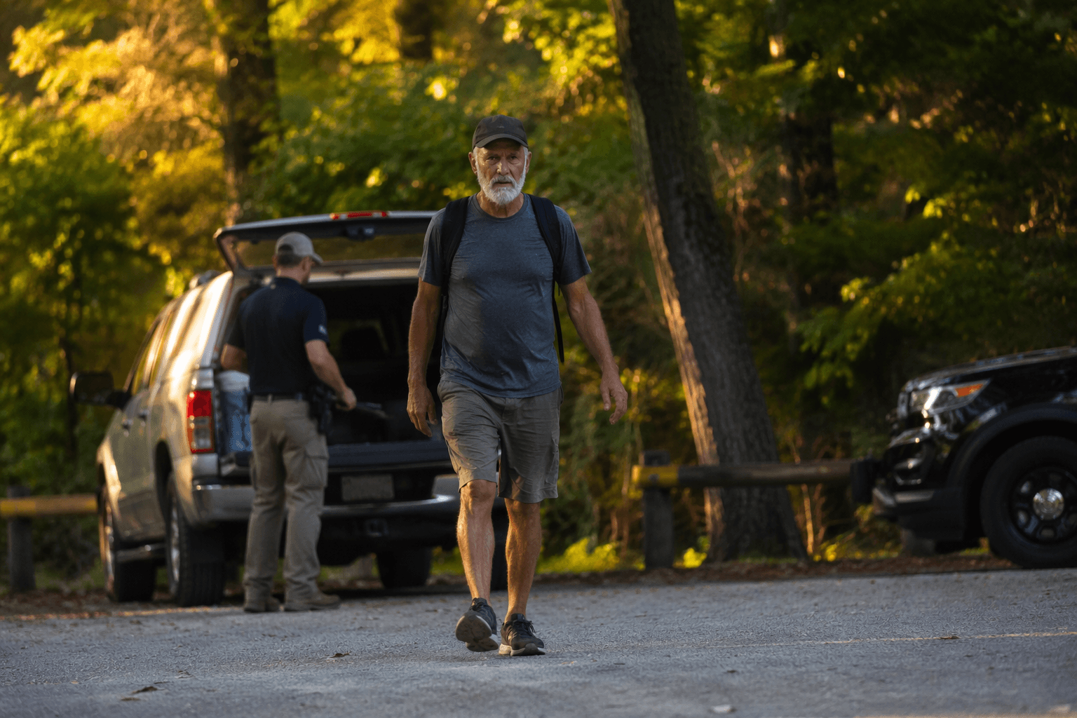 Halfway man walks out of the woods, search ends safely