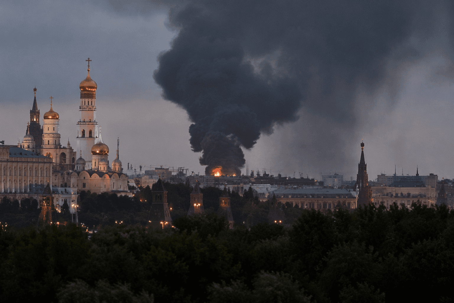 Ukraine drone strikes force Russia to shift defenses toward Moscow