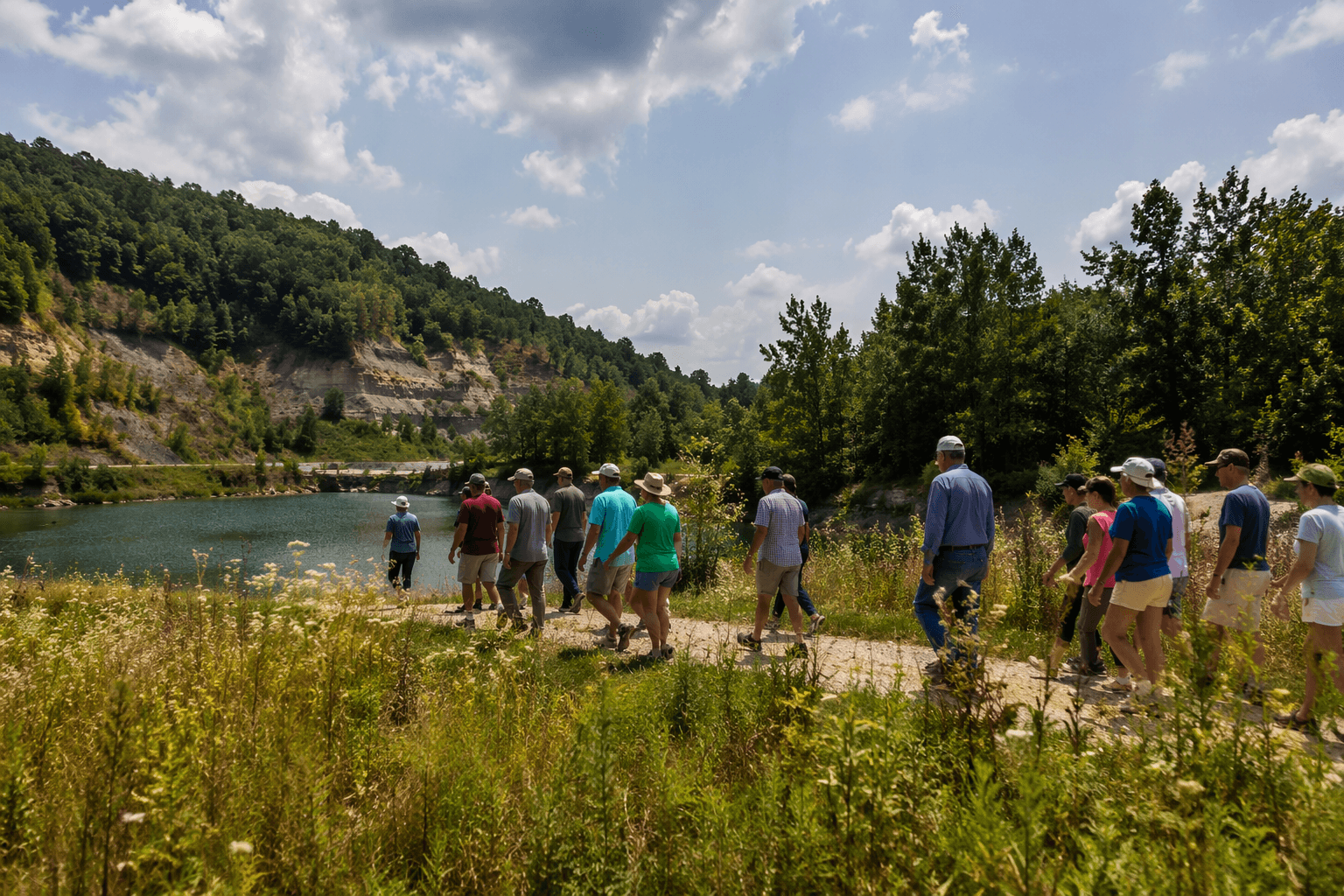 McArthur preserve turns former mine land into tourism site