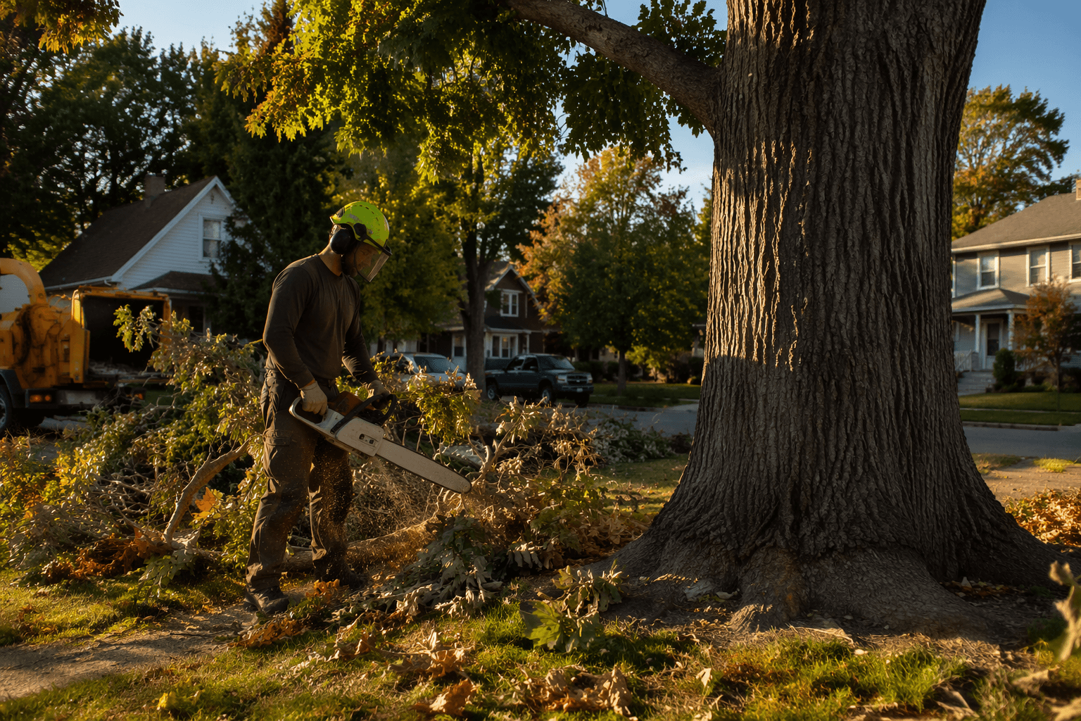 Menominee County forestry office guides tree care, oak wilt prevention