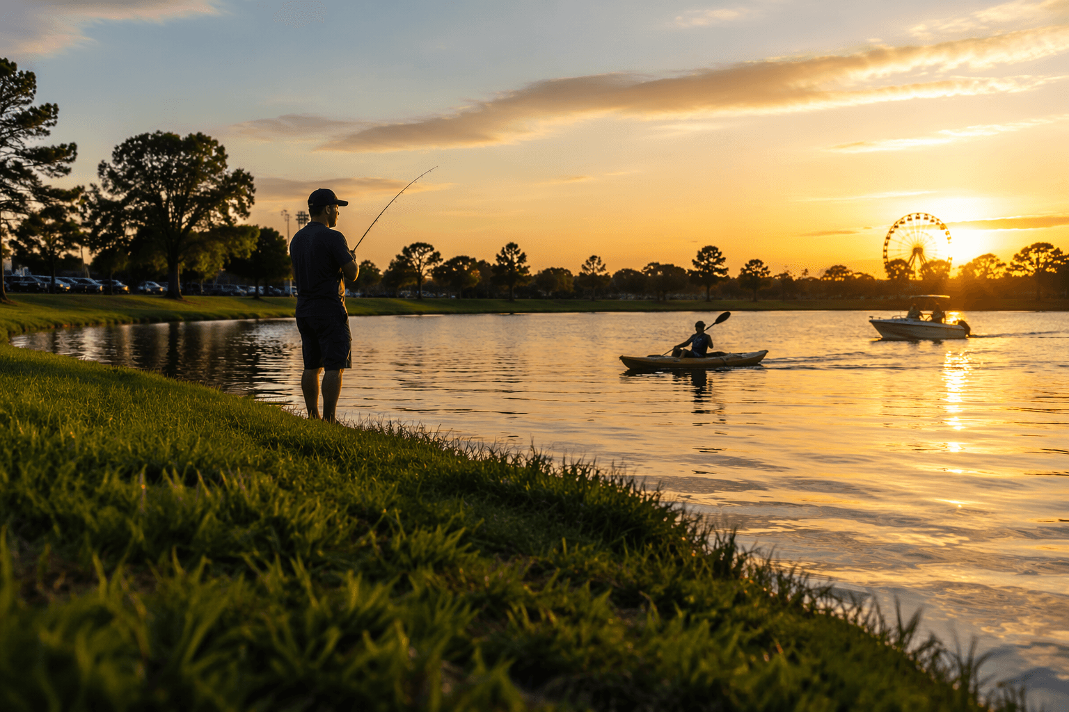Jacksonville parks and lakes offer fishing, kayaking and boating spots