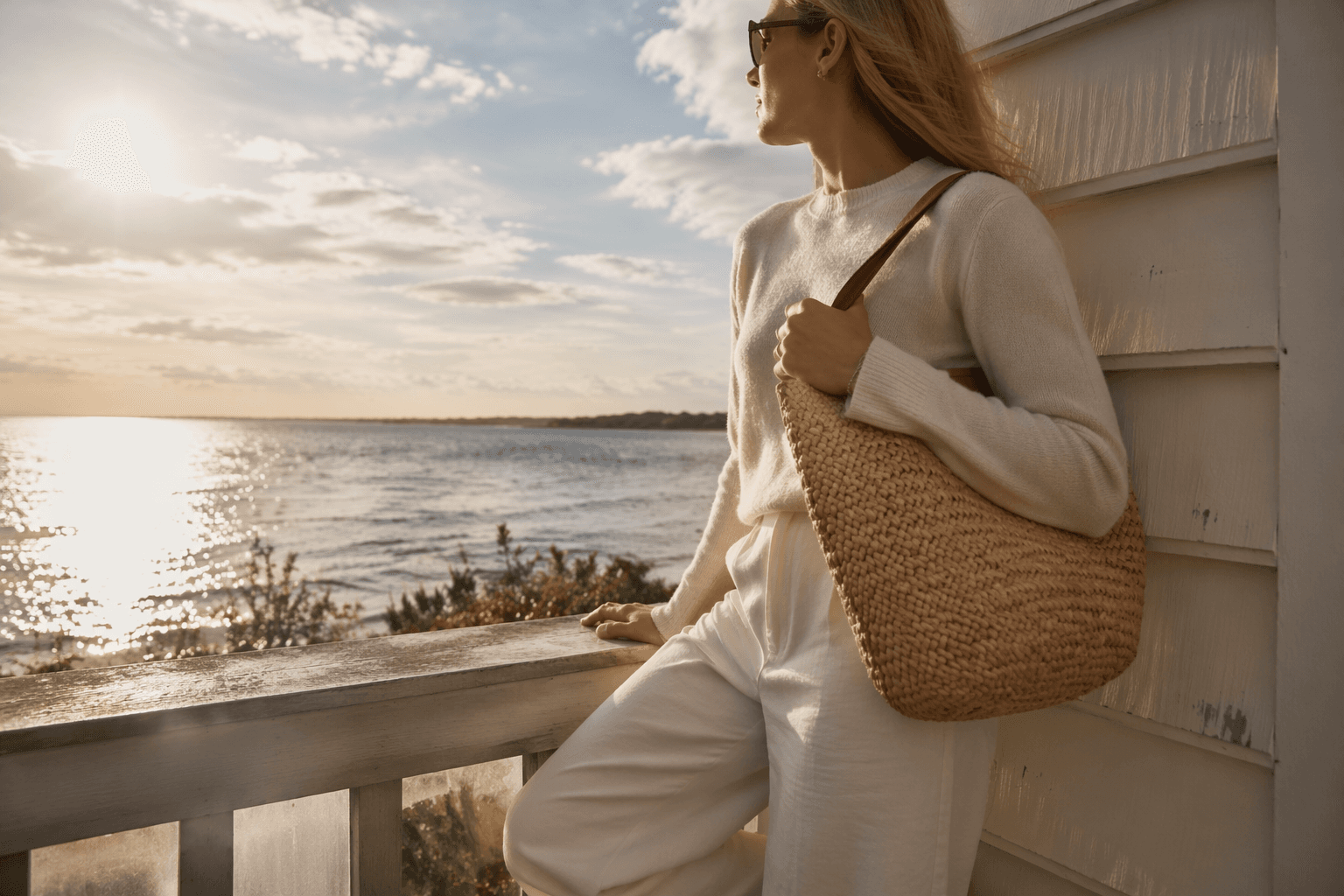 Hamptons bag formula, raffia totes and quiet luxury for summer