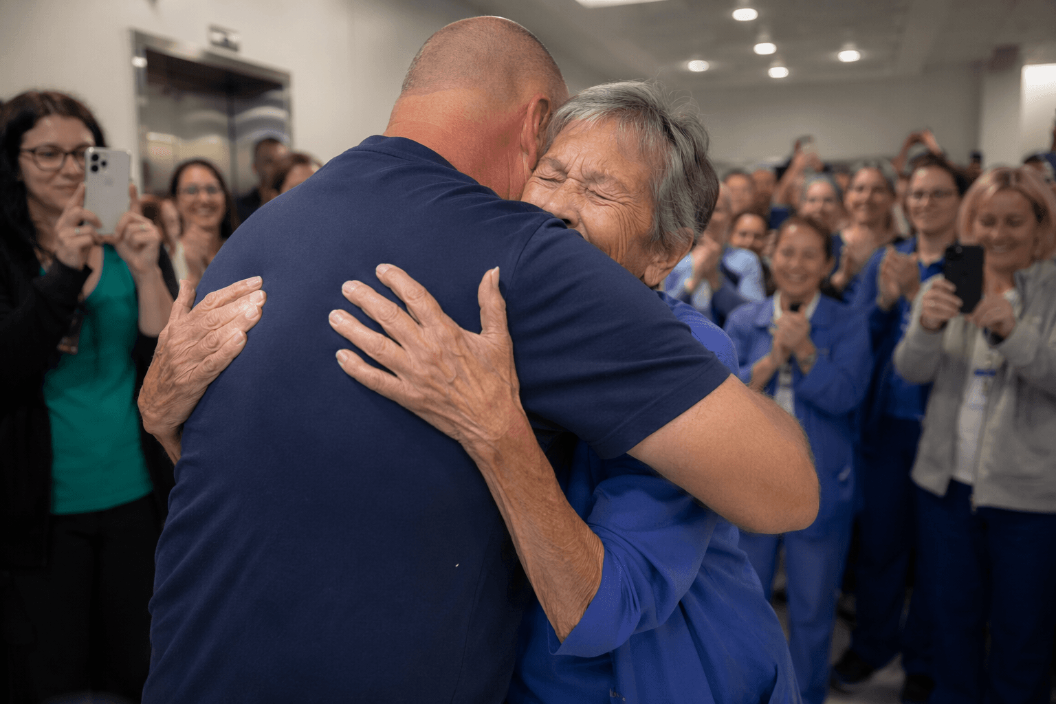 Nurse retires after 58 years, reunites with former burn patient