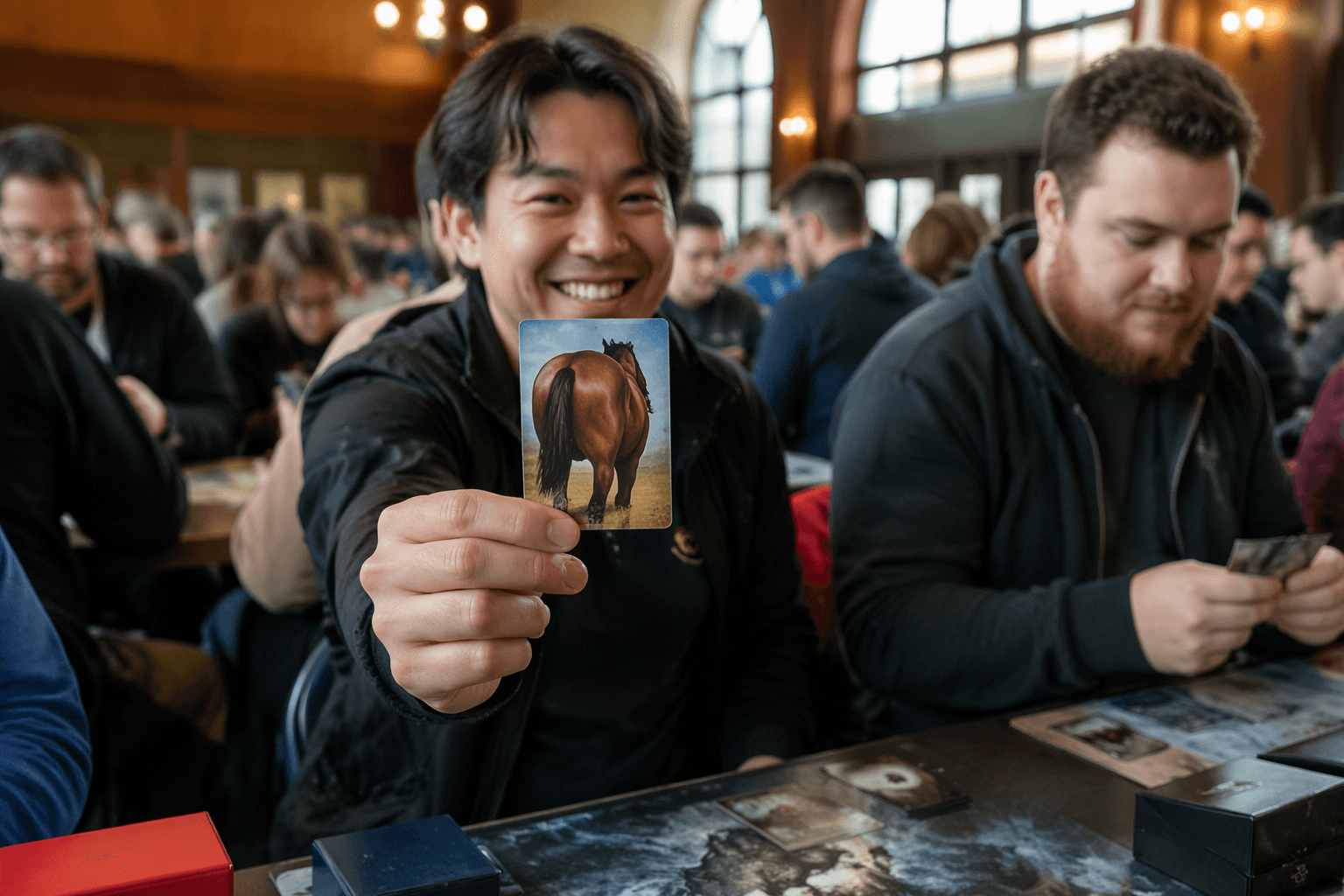 Secret Lair’s horse-butt bonus card is tournament-legal in Commander