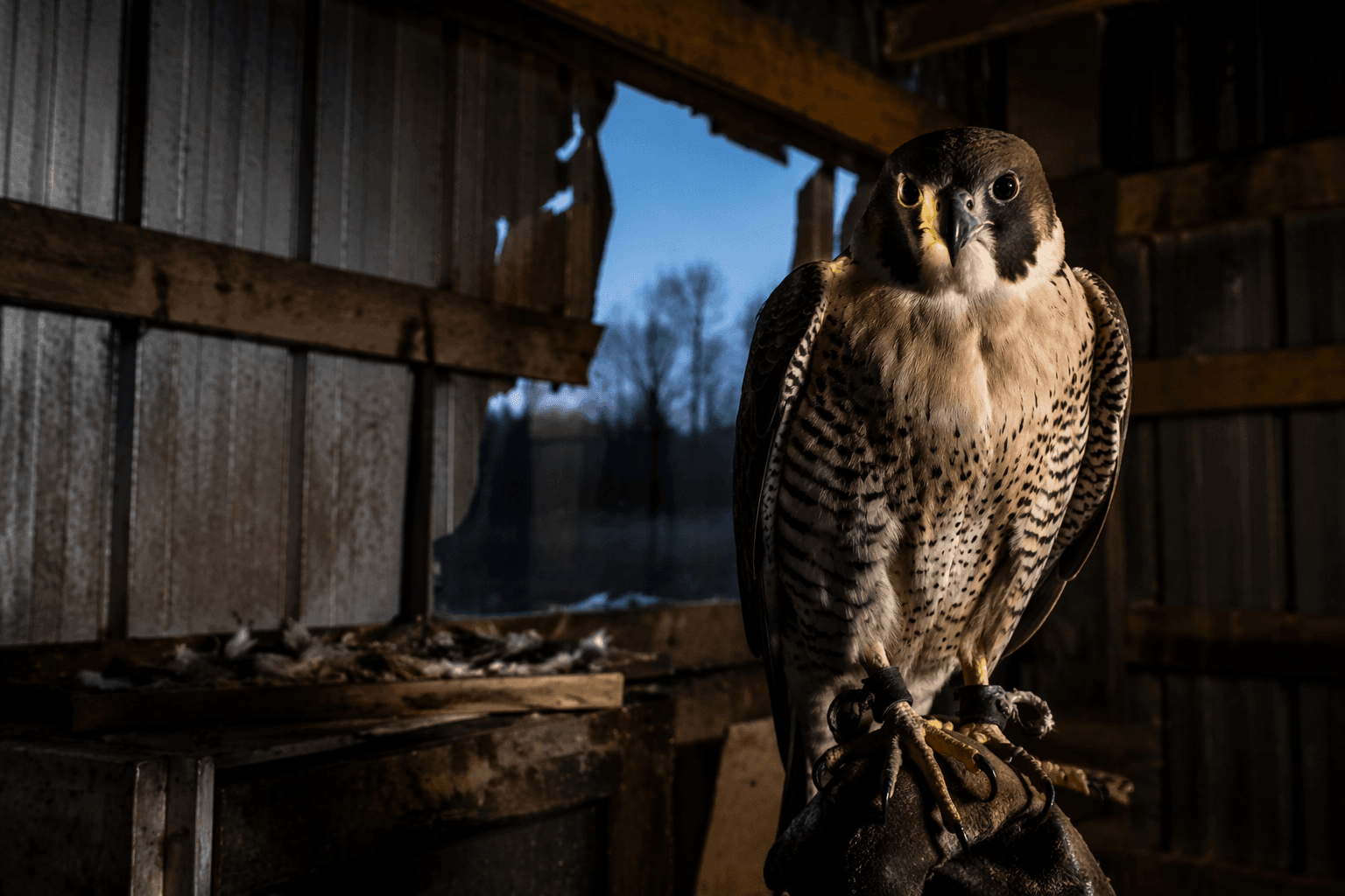 West Coast Falconry searches for three missing birds after break-in