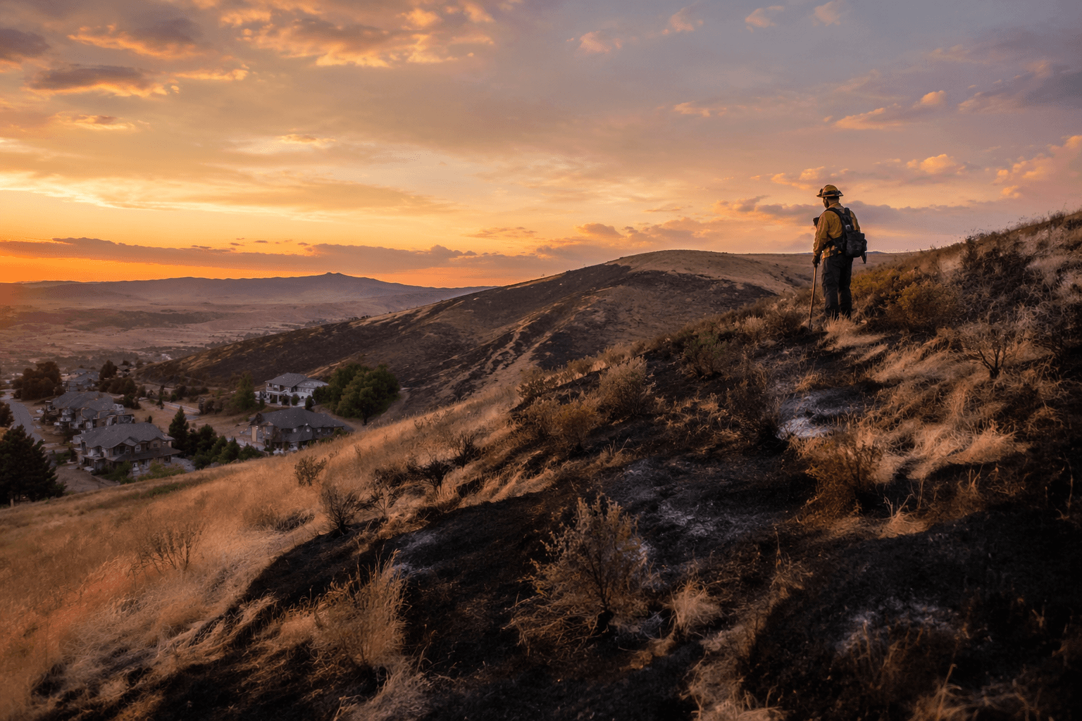 Lightning sparks small wildfires in Union County, crews contain them fast